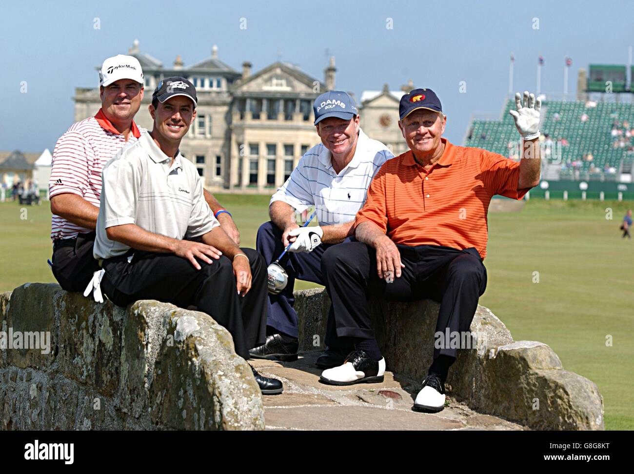 Golf - 134Open Championship 2005 - pratica rotonda Foto Stock