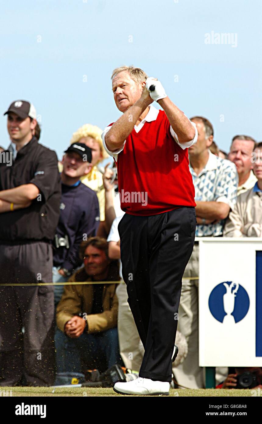 Golf - 134th Open Championship 2005 - Day 2 - The Old Course, St Andrews. Jack Nicklaus Foto Stock