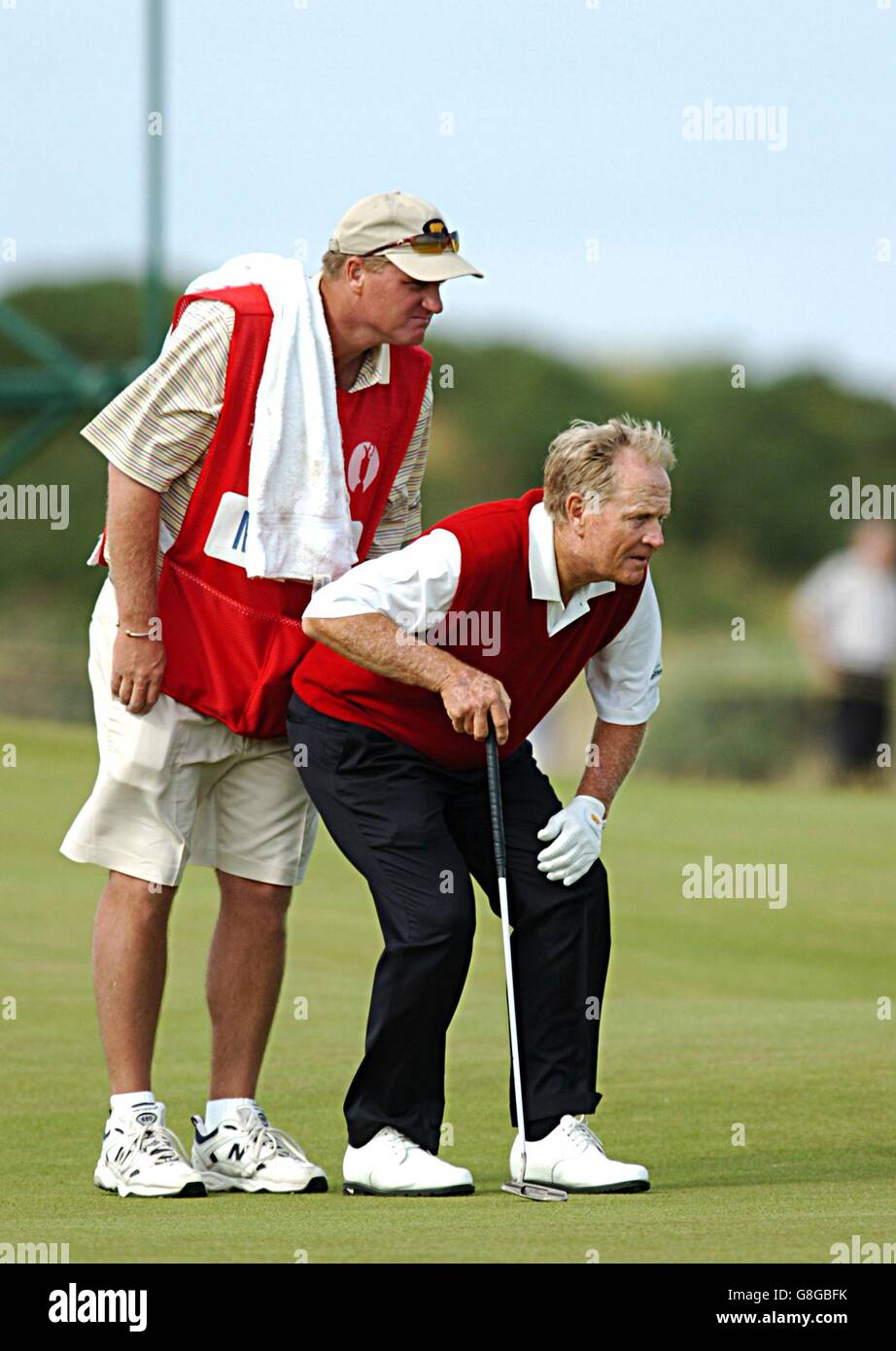 Golf - 134th Open Championship 2005 - Day 2 - The Old Course, St Andrews. Jack Nicklaus Foto Stock