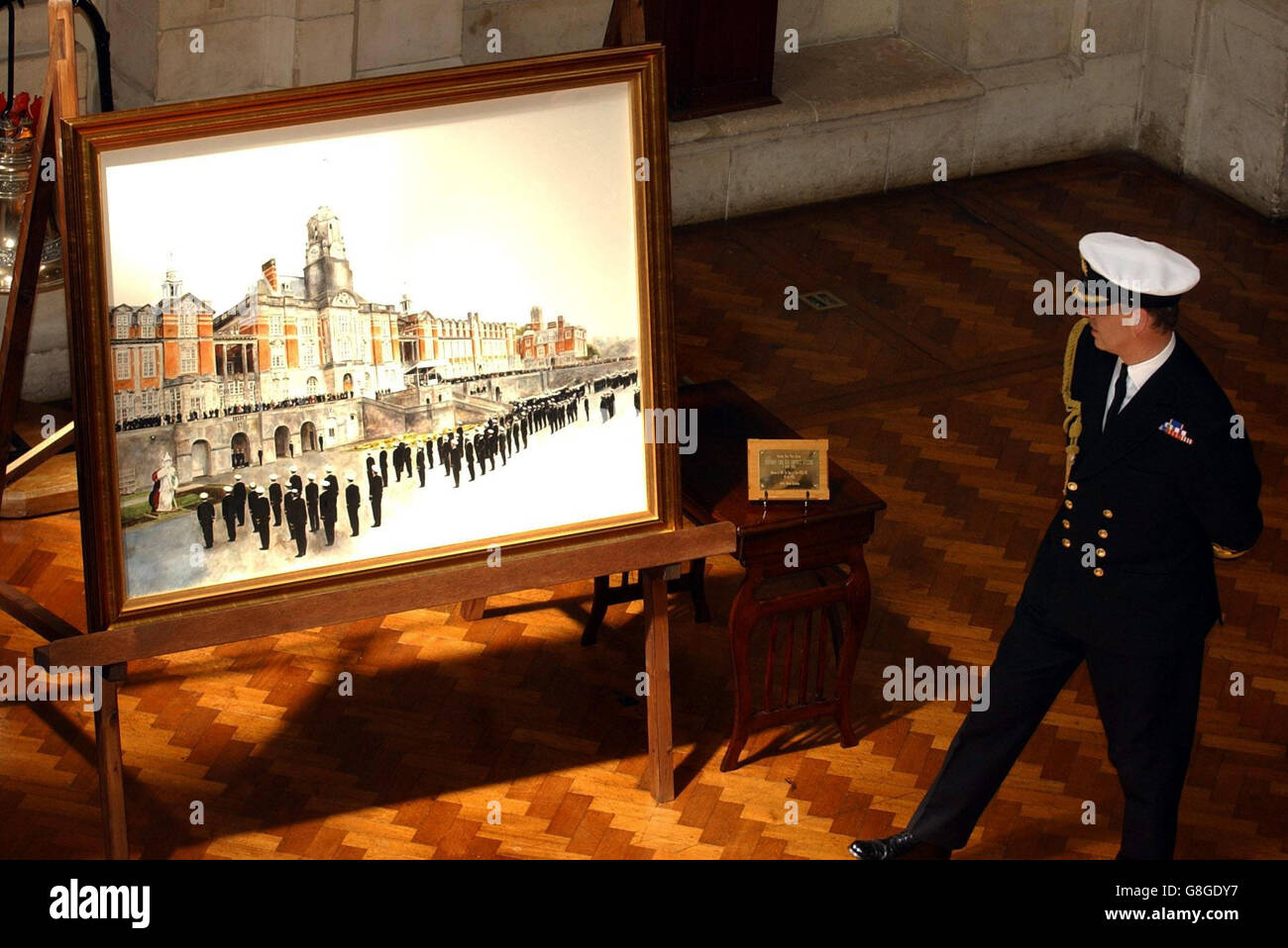 Britannia Royal Naval College le celebrazioni del Centenario Foto Stock