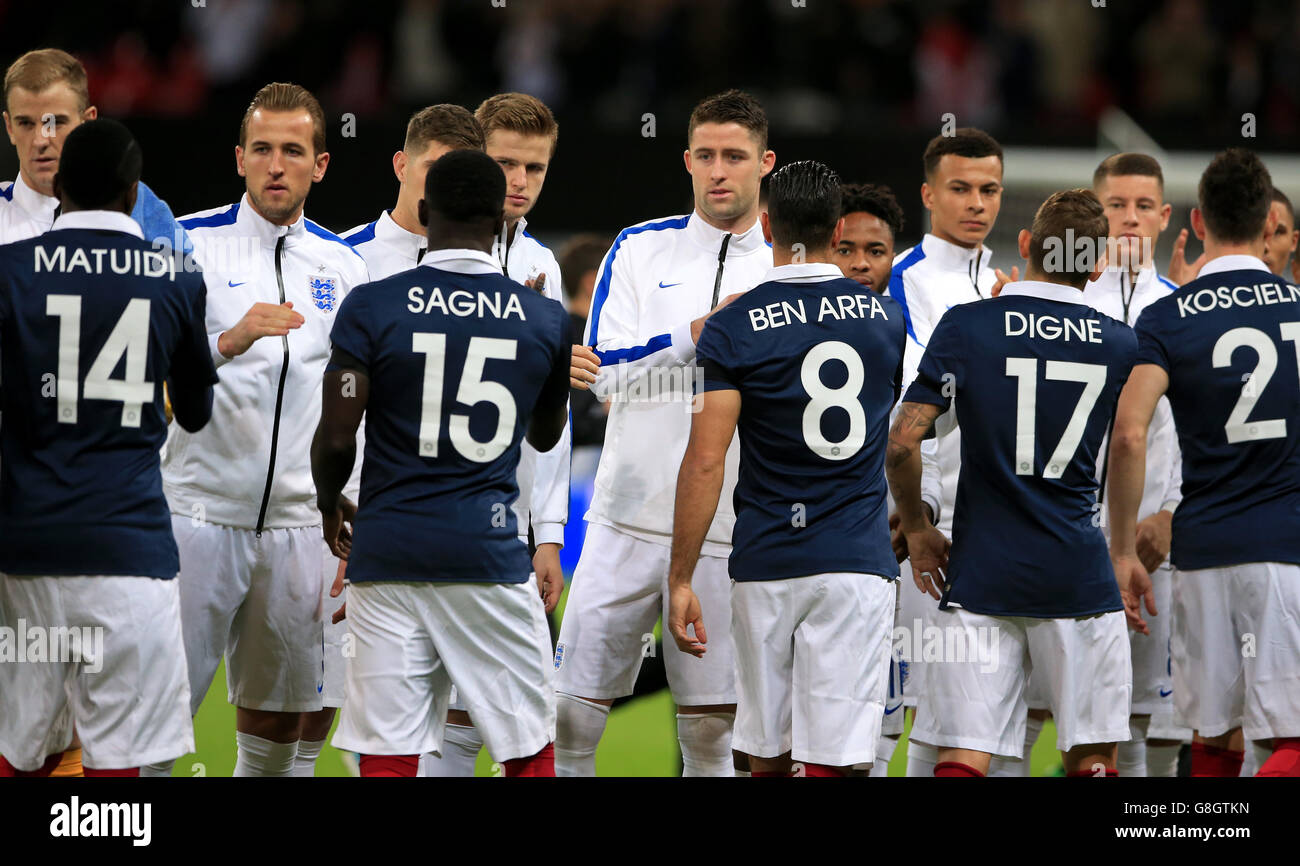 Inghilterra v Francia - International Friendly - Wembley Stadium Foto Stock