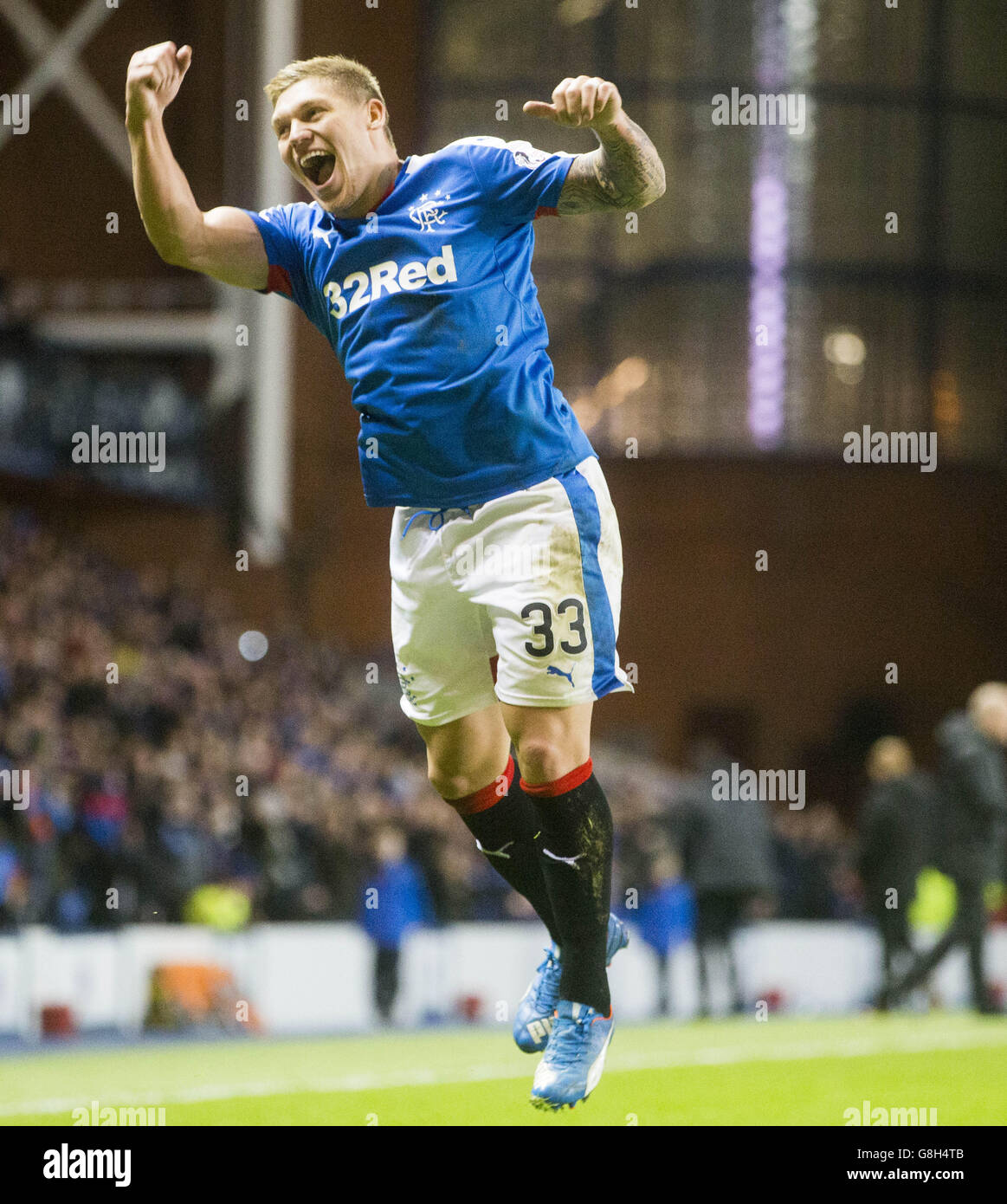 Rangers v Dumbarton - Ladbrokes campionato scozzese - Ibrox Stadium Foto Stock