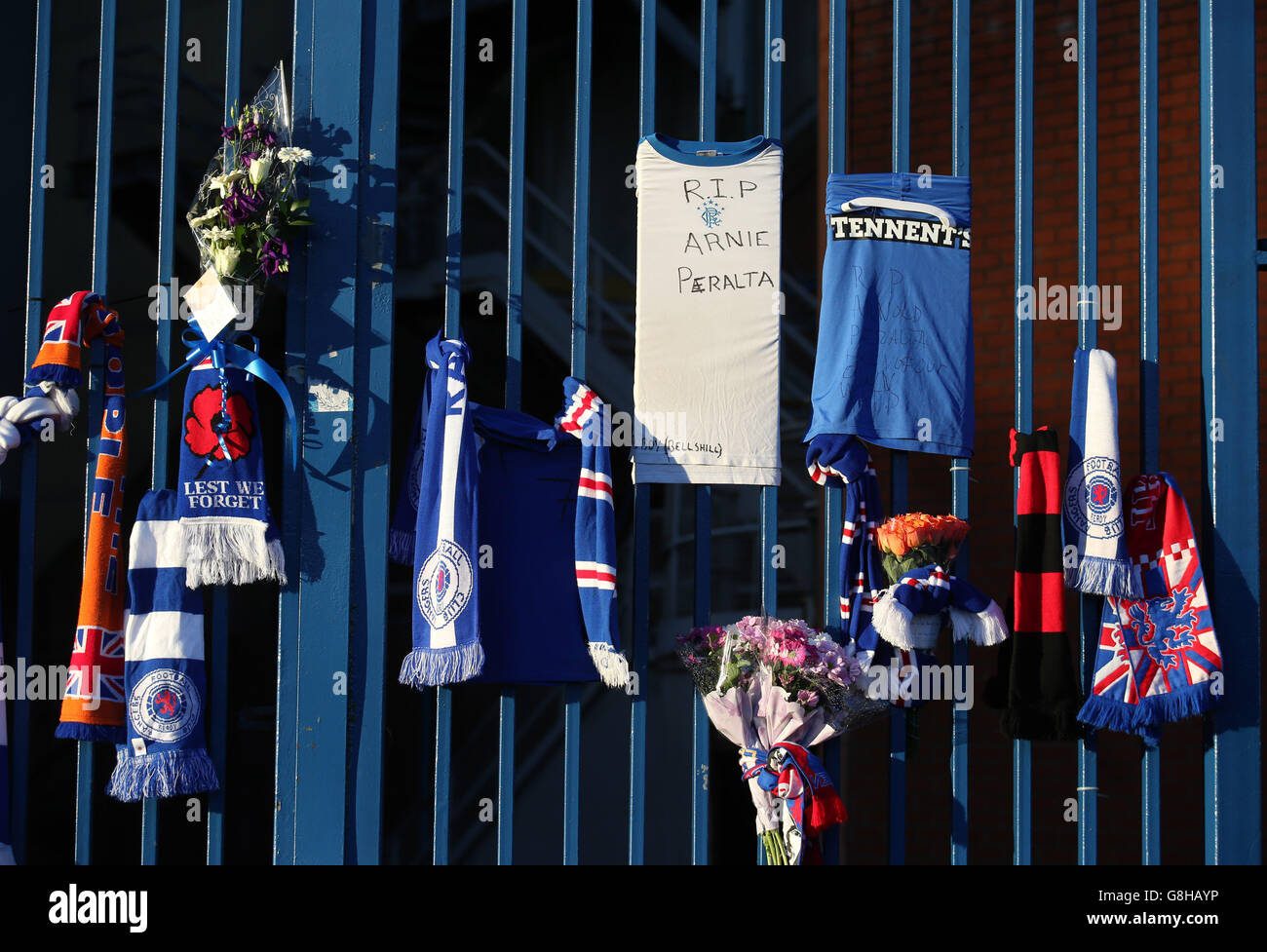 Rangers v Greenock Morton - Ladbrokes campionato scozzese - Ibrox Stadium Foto Stock