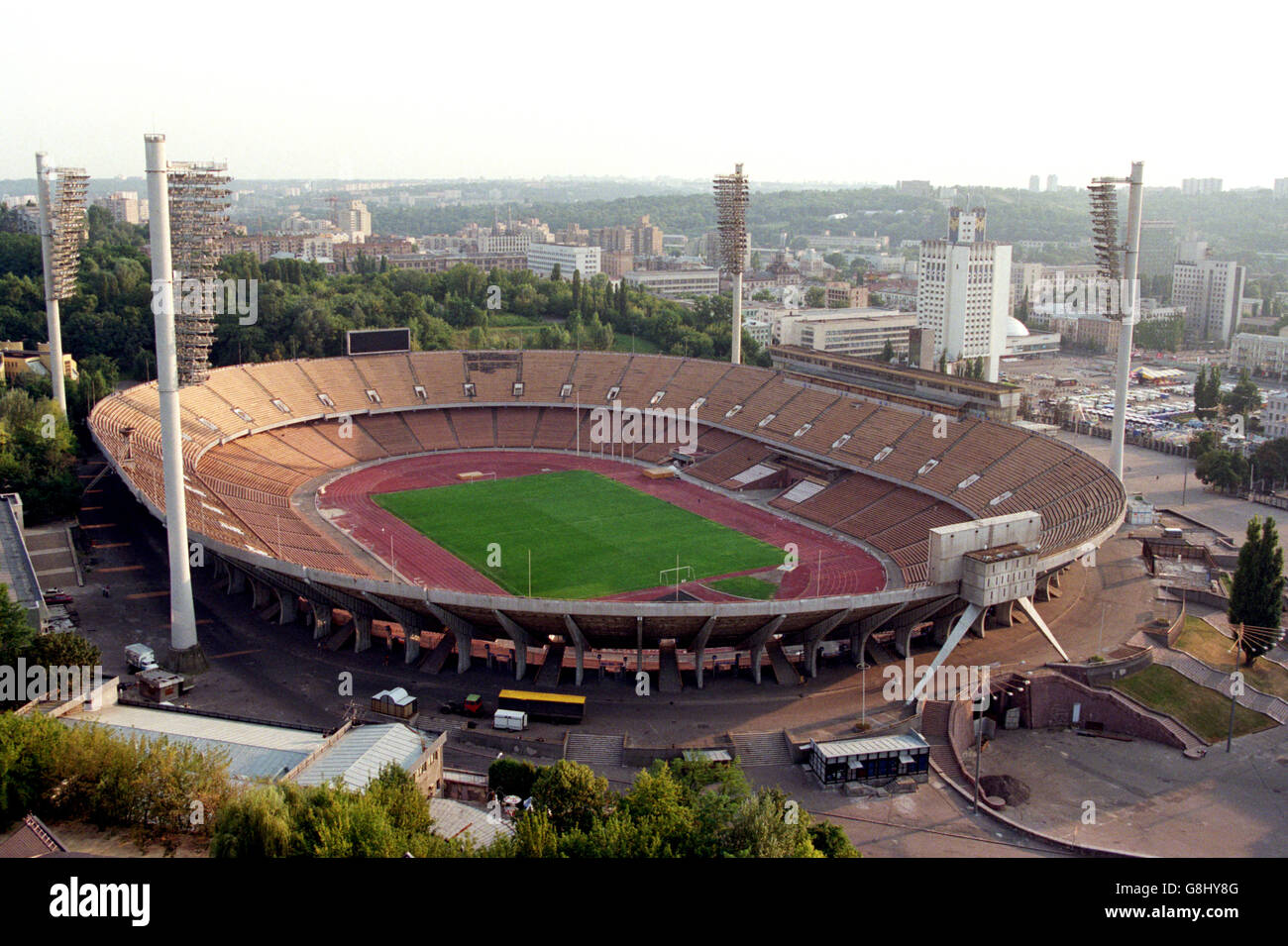 Stadio Olimpico, Kiev, Ucraina sede di Dynamo Kiev e della nazionale  Ucraina Foto stock - Alamy