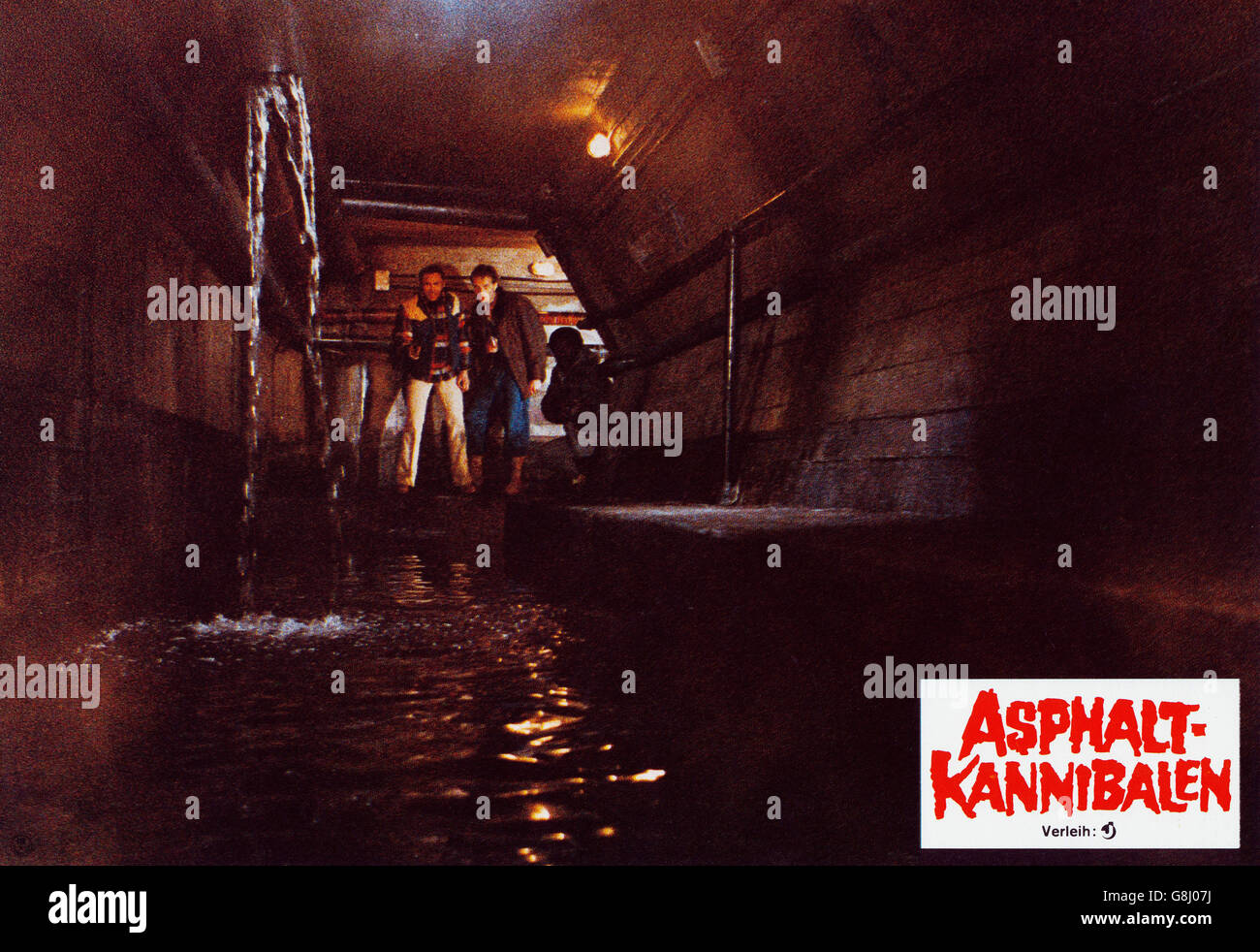 Apocalypse domani, aka: Cannibal Apocalypse, aka: asfalto Kannibalen, Italien/Spanien 1979, Regie: Antonio Margheriti, Darsteller: Giovanni Sassone (links) Foto Stock