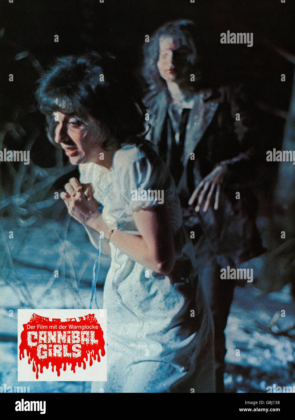 Cannibal ragazze, aka: Cannibal Girls - Der Film mit der Warnglocke, Kanada 1973, Regie: Ivan Reitman, Darsteller: Andrea Martin (vorn) Foto Stock