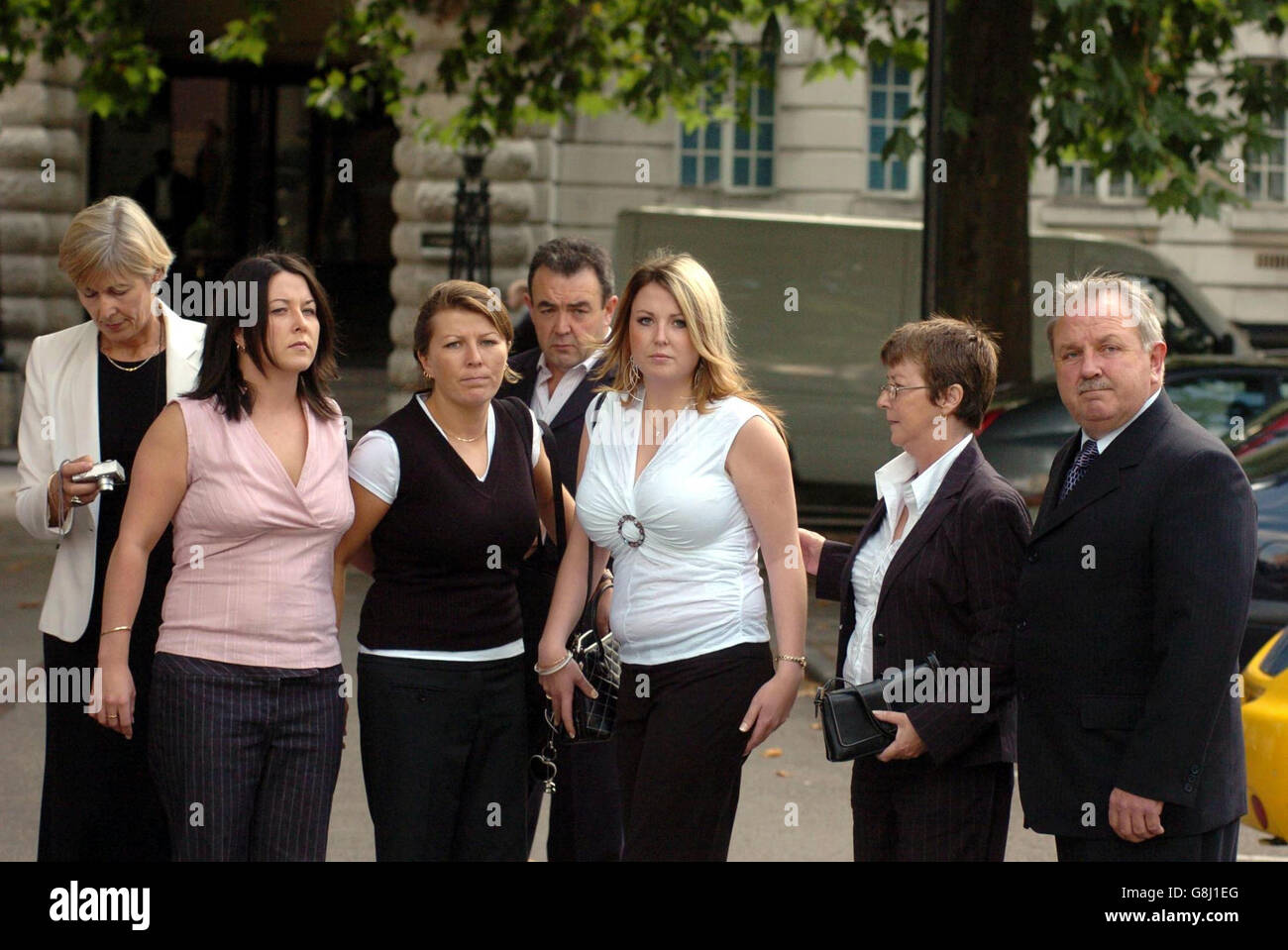 Georgina desiderosi assassinio di prova - Inner London Crown Court Foto Stock