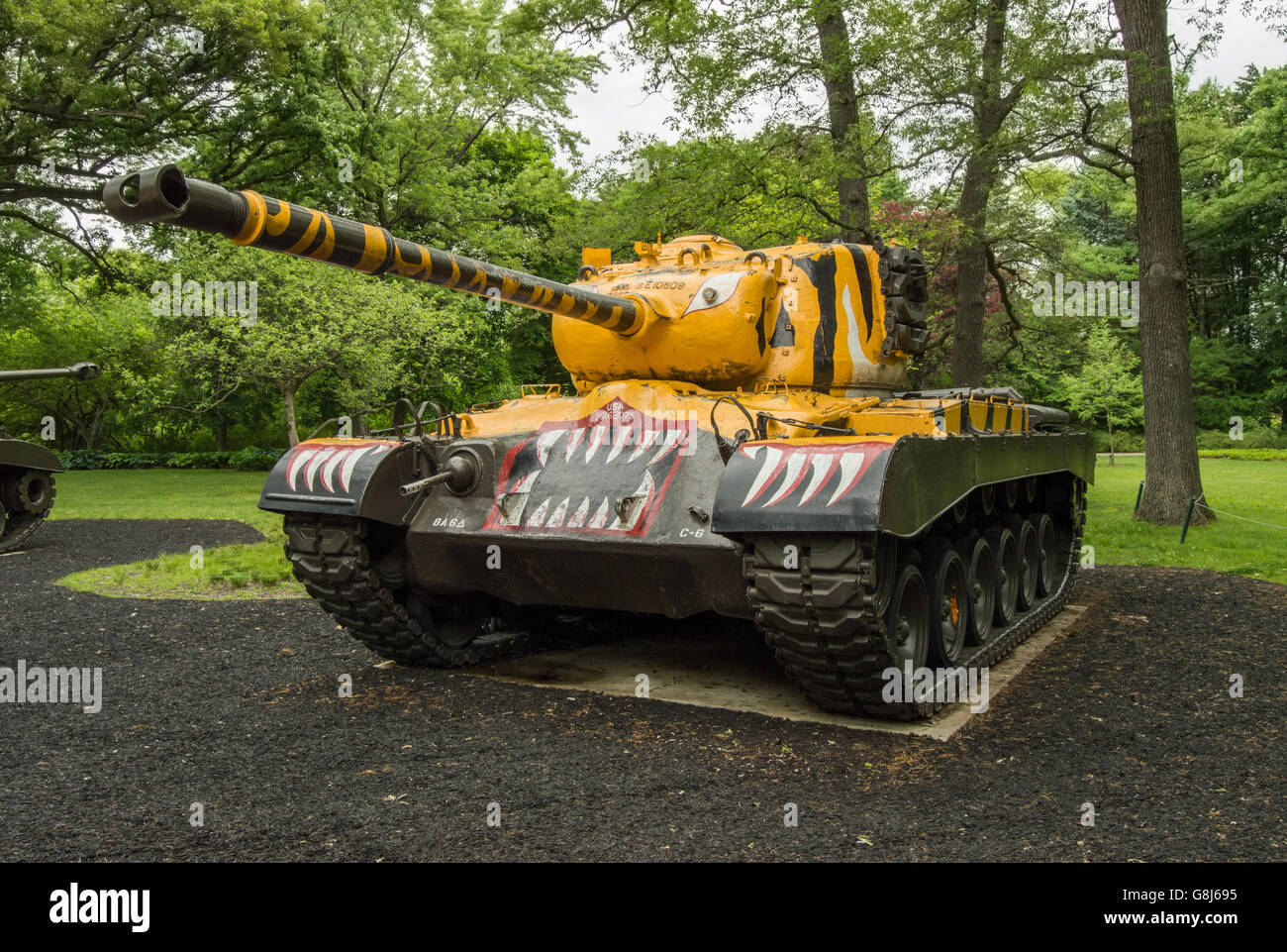 M46 Patton. Un americano medio serbatoio dell'inizio epoca della guerra fredda. Foto Stock