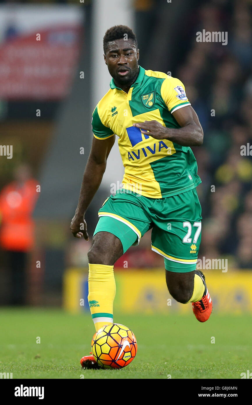 Norwich City v Aston Villa - Barclays Premier League - Carrow Road Foto Stock