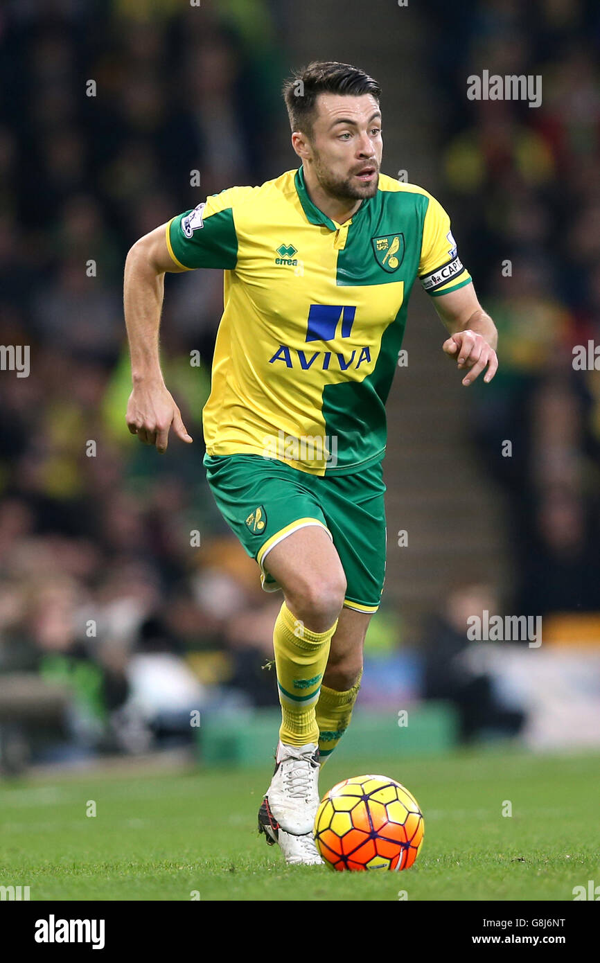 Norwich City v Aston Villa - Barclays Premier League - Carrow Road Foto Stock