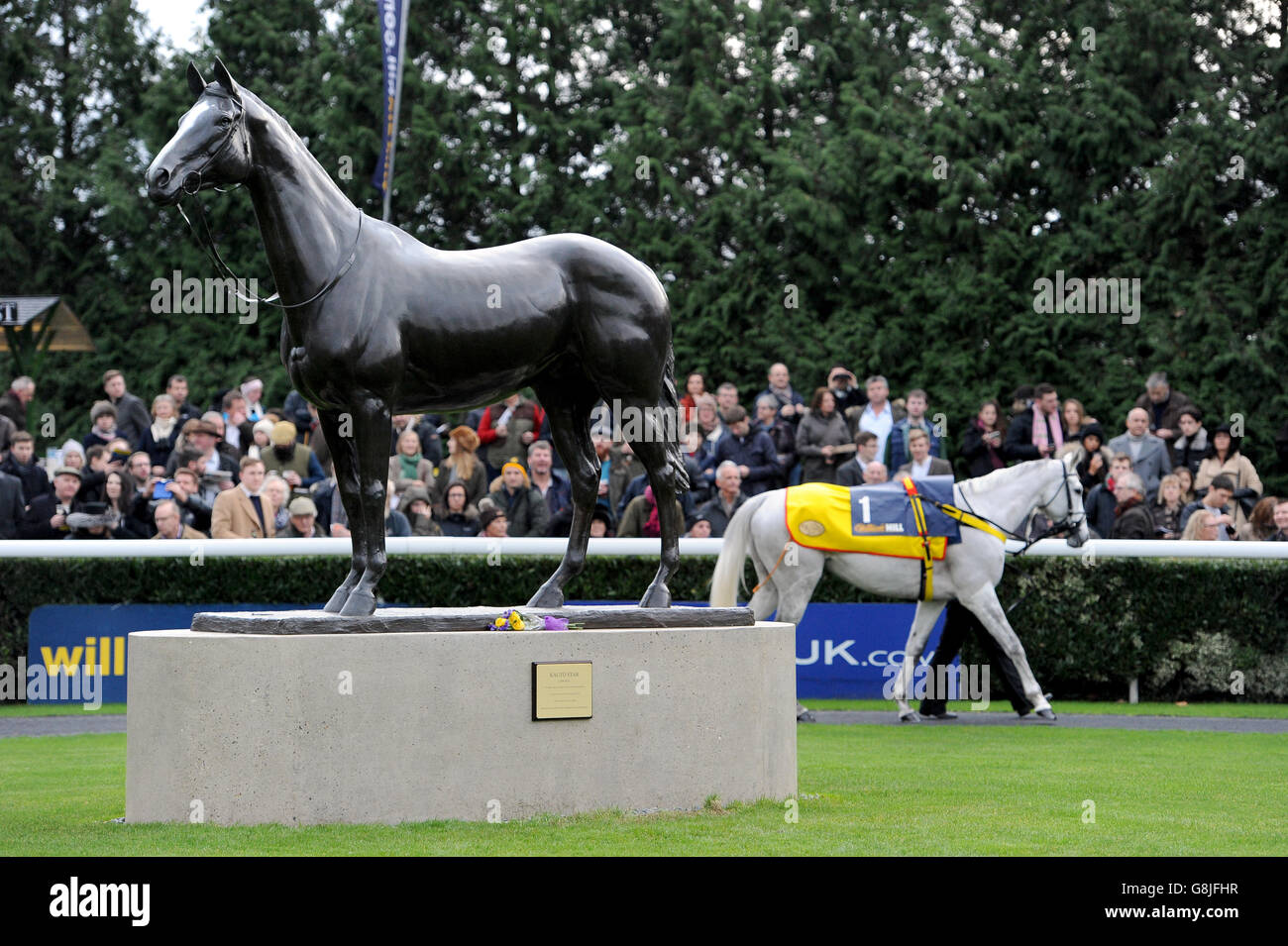 Kempton Park Gare - William Hill Festival invernale - Giorno Uno Foto Stock