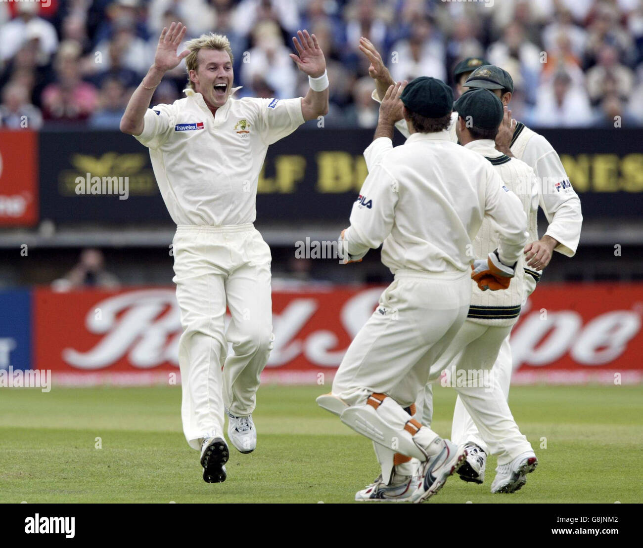 Cricket - le ceneri - npower Seconda prova - Inghilterra v Australia - Edgbaston Foto Stock