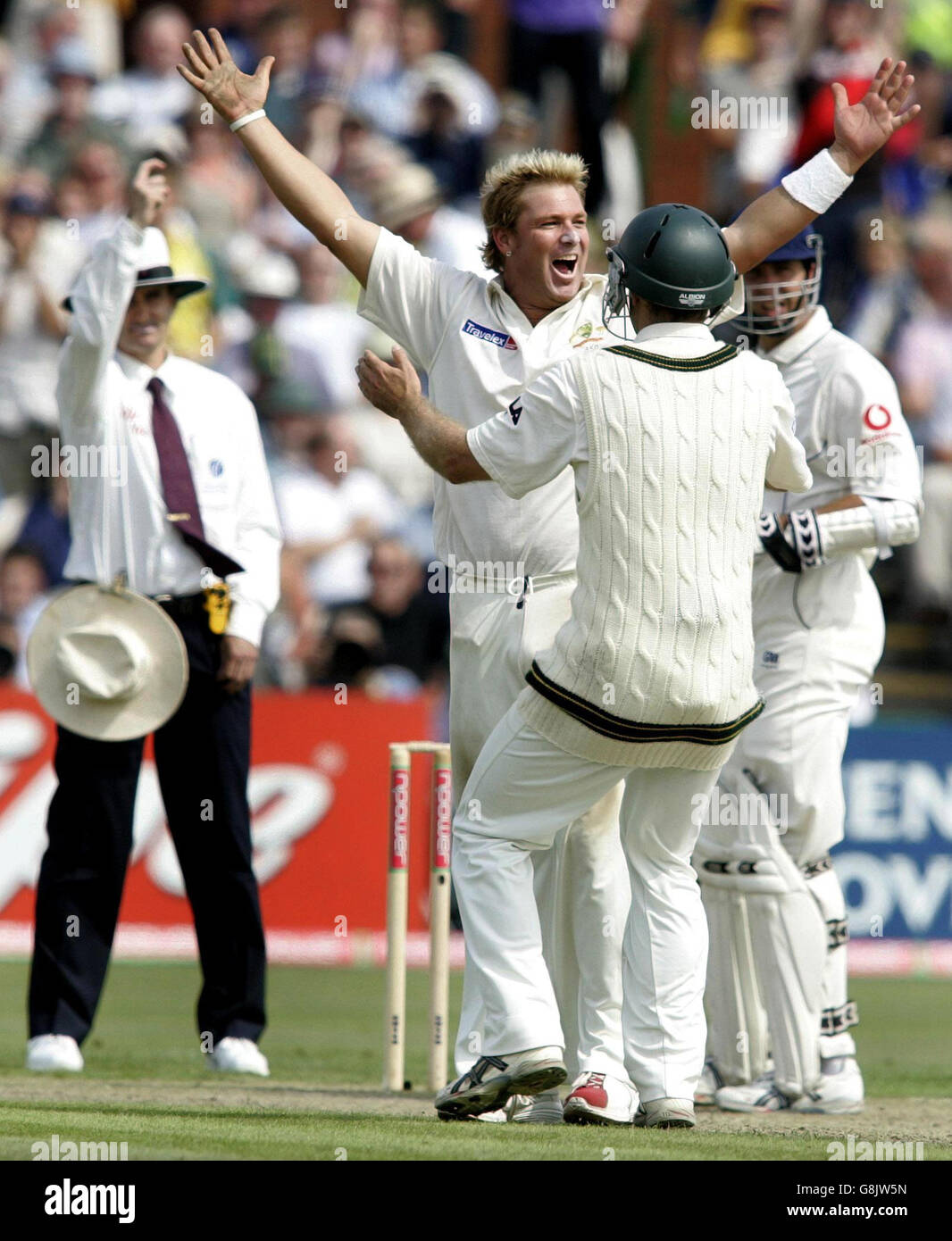 Cricket - le ceneri - npower terza prova - Inghilterra v Australia - Old Trafford Foto Stock