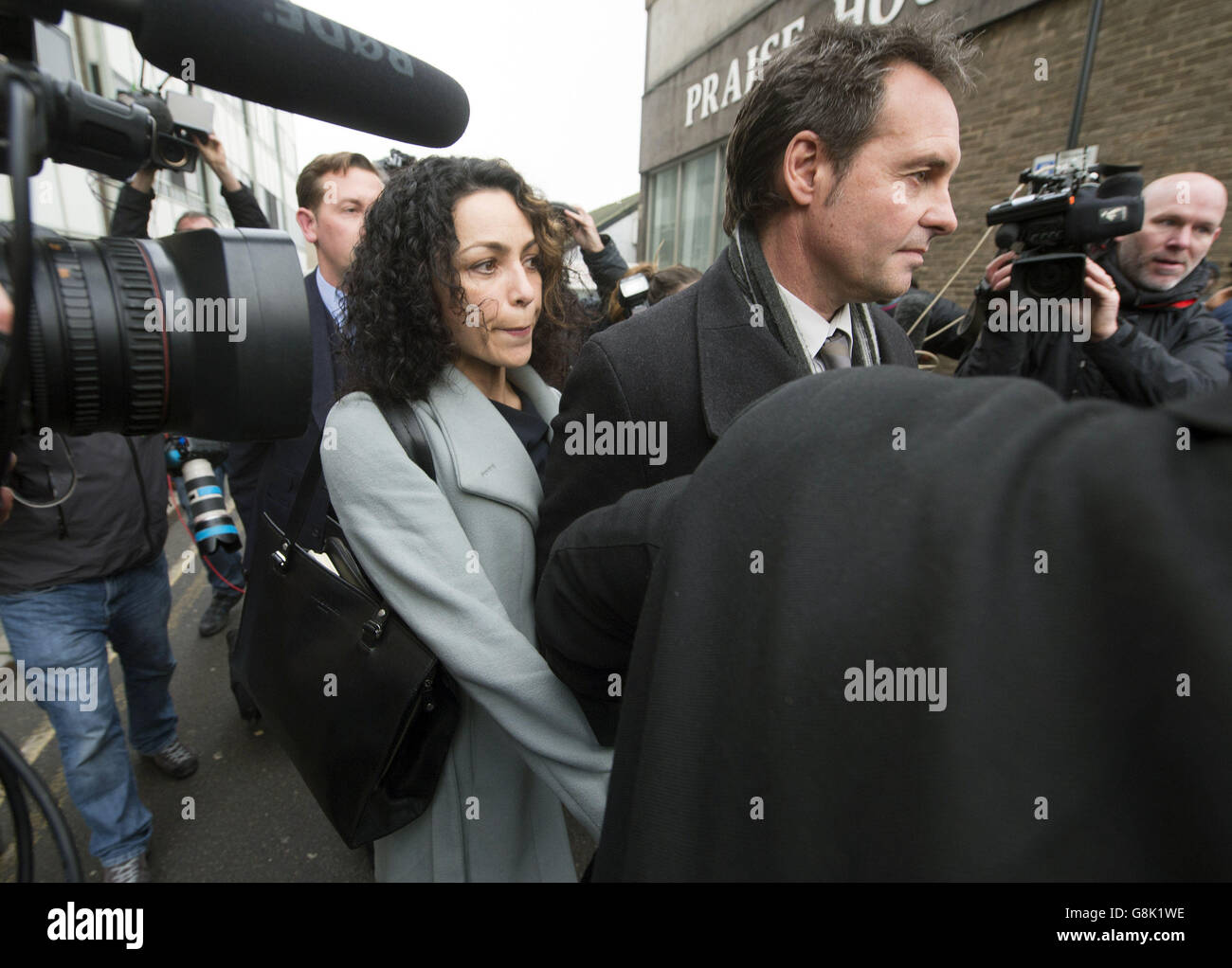 Eva Carneiro tribunal Foto Stock