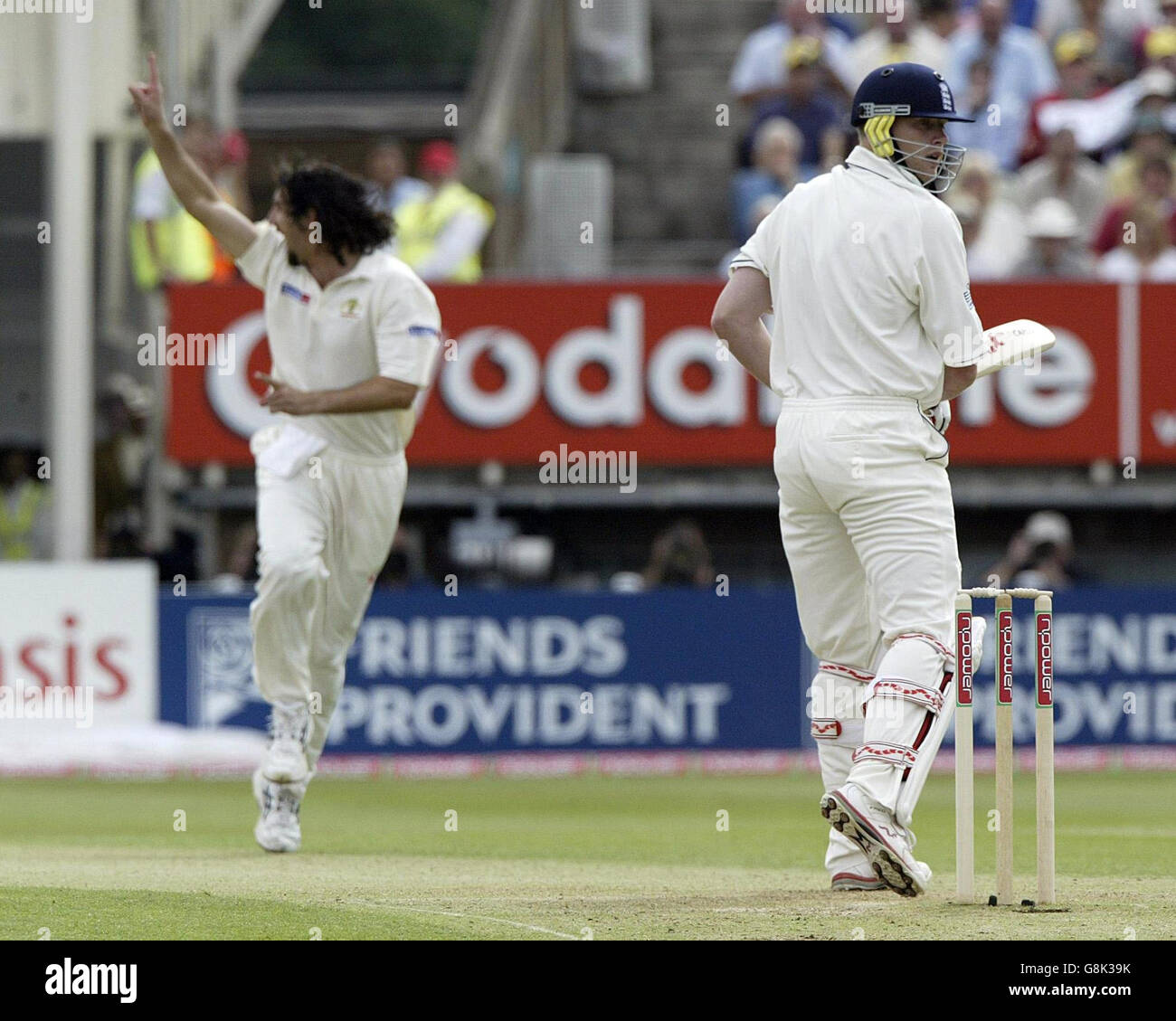 Cricket - le ceneri - npower Seconda prova - Inghilterra v Australia - Edgbaston Foto Stock