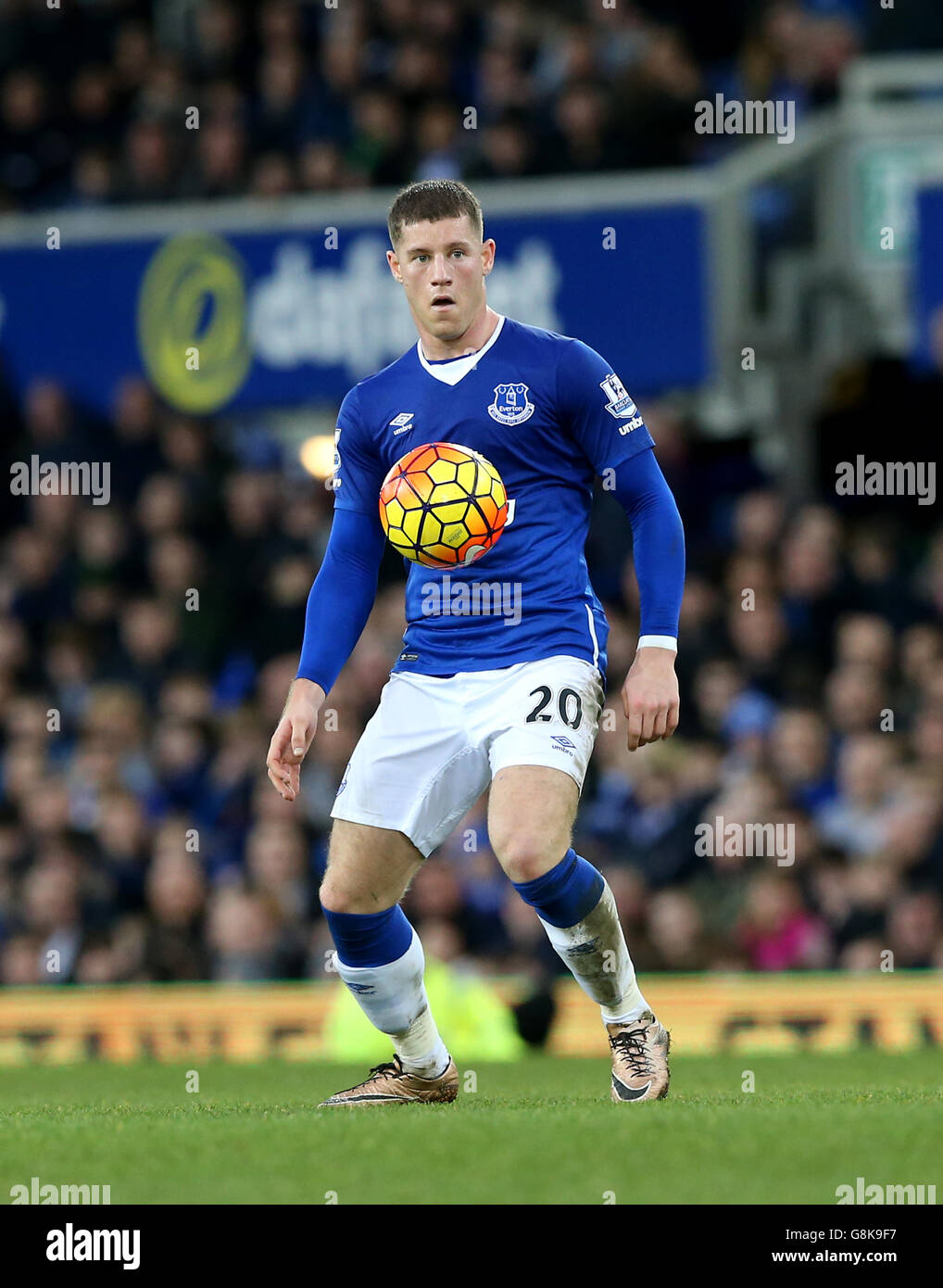 Everton v Swansea City - Barclays Premier League - Goodison Park Foto Stock