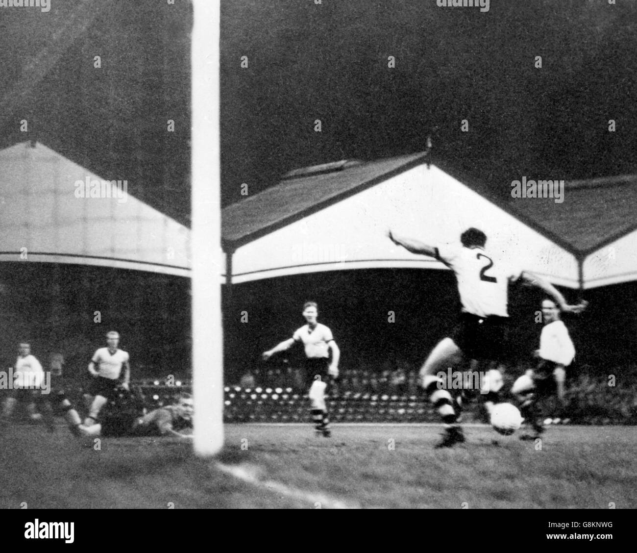 Malcolm Finlayson in azione durante una partita di Lupi contro Dinamo Tbilisi. Foto Stock