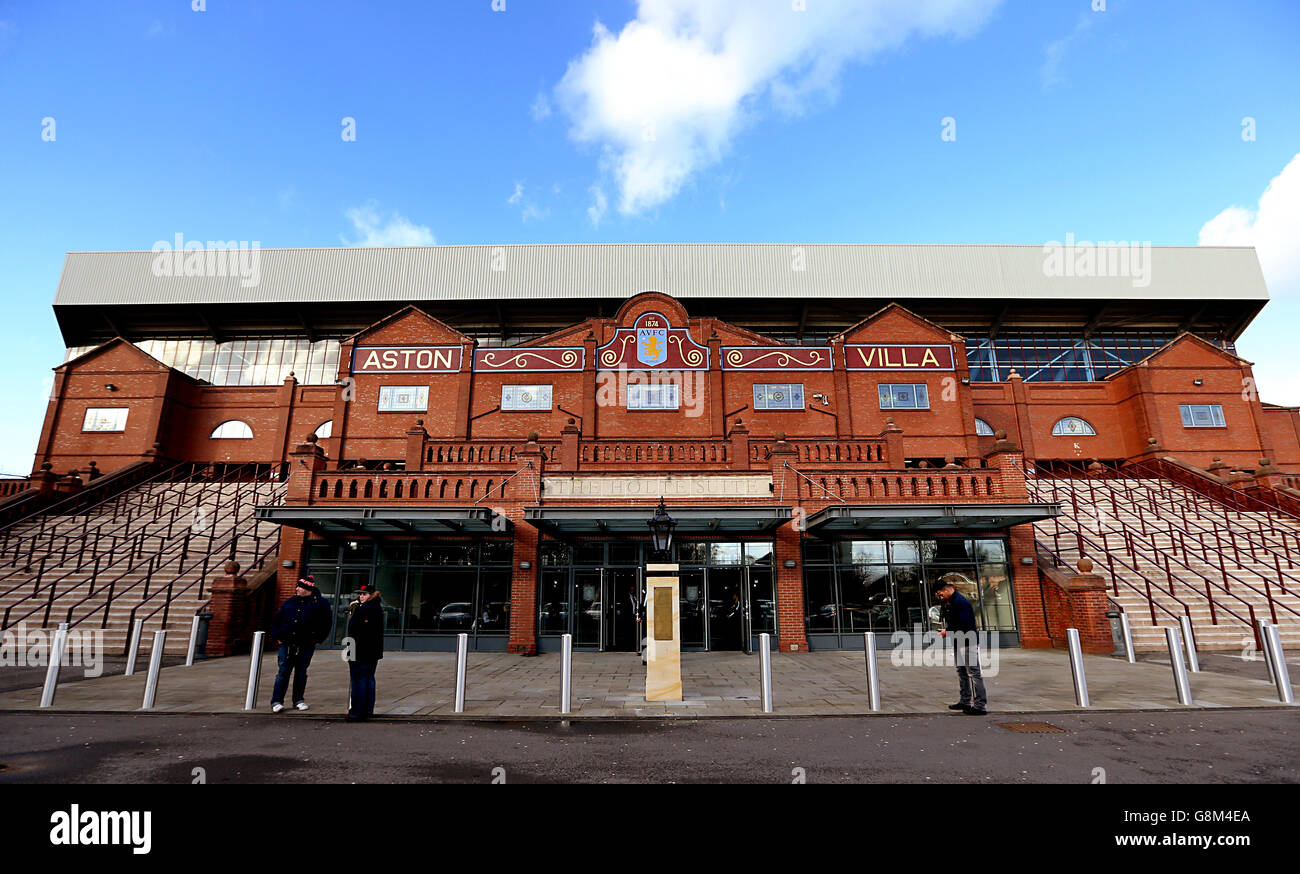 Aston Villa v Manchester City - Emirates FA Cup - quarto round - Villa Park Foto Stock