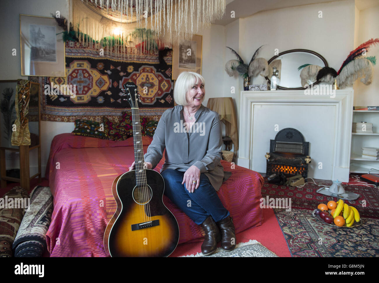 Hendrix piatto sulla mostra Foto Stock