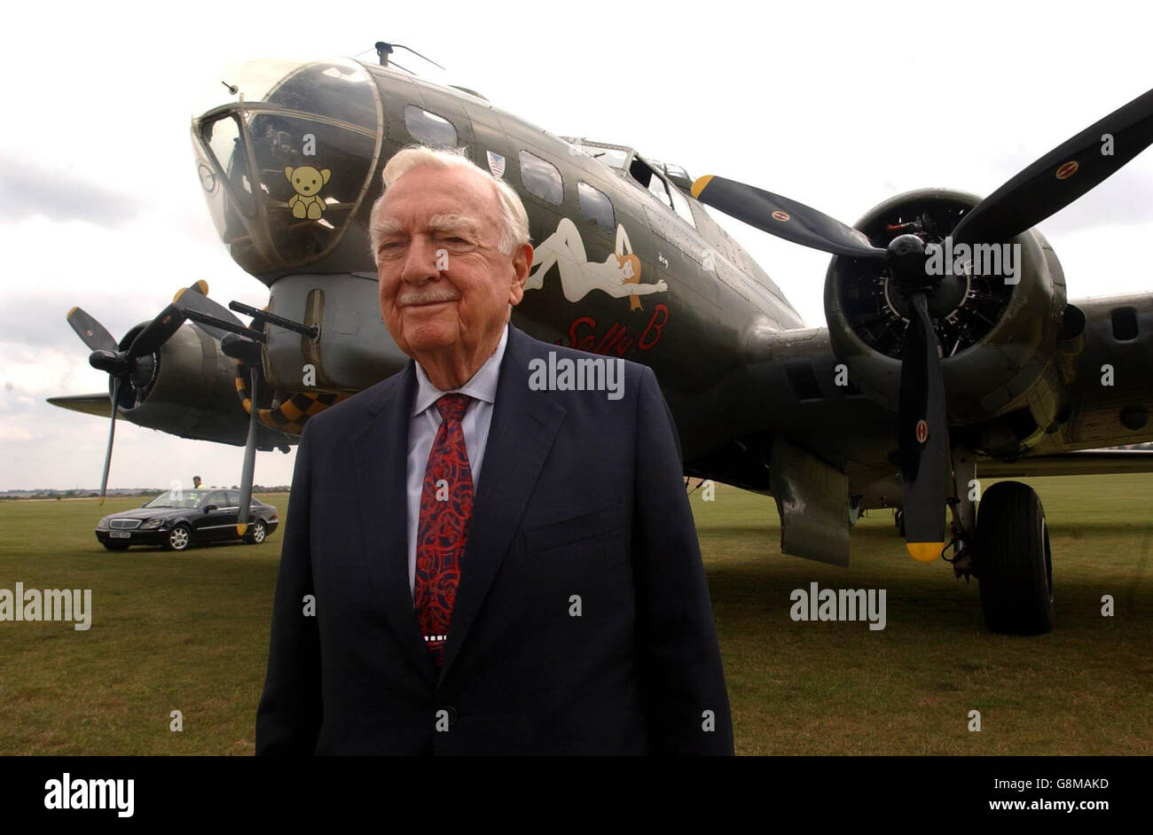 Walter Cronkite - Duxford Air Museum Foto Stock