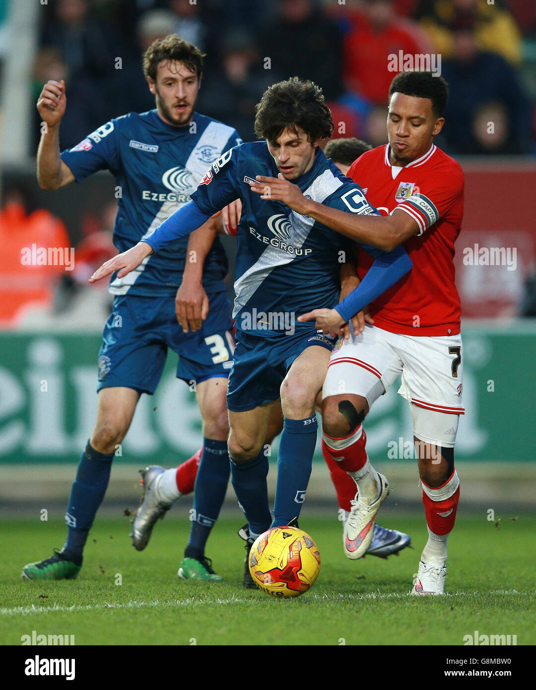 Bristol City v Birmingham City - Sky scommessa campionato - Ashton Gate Foto Stock