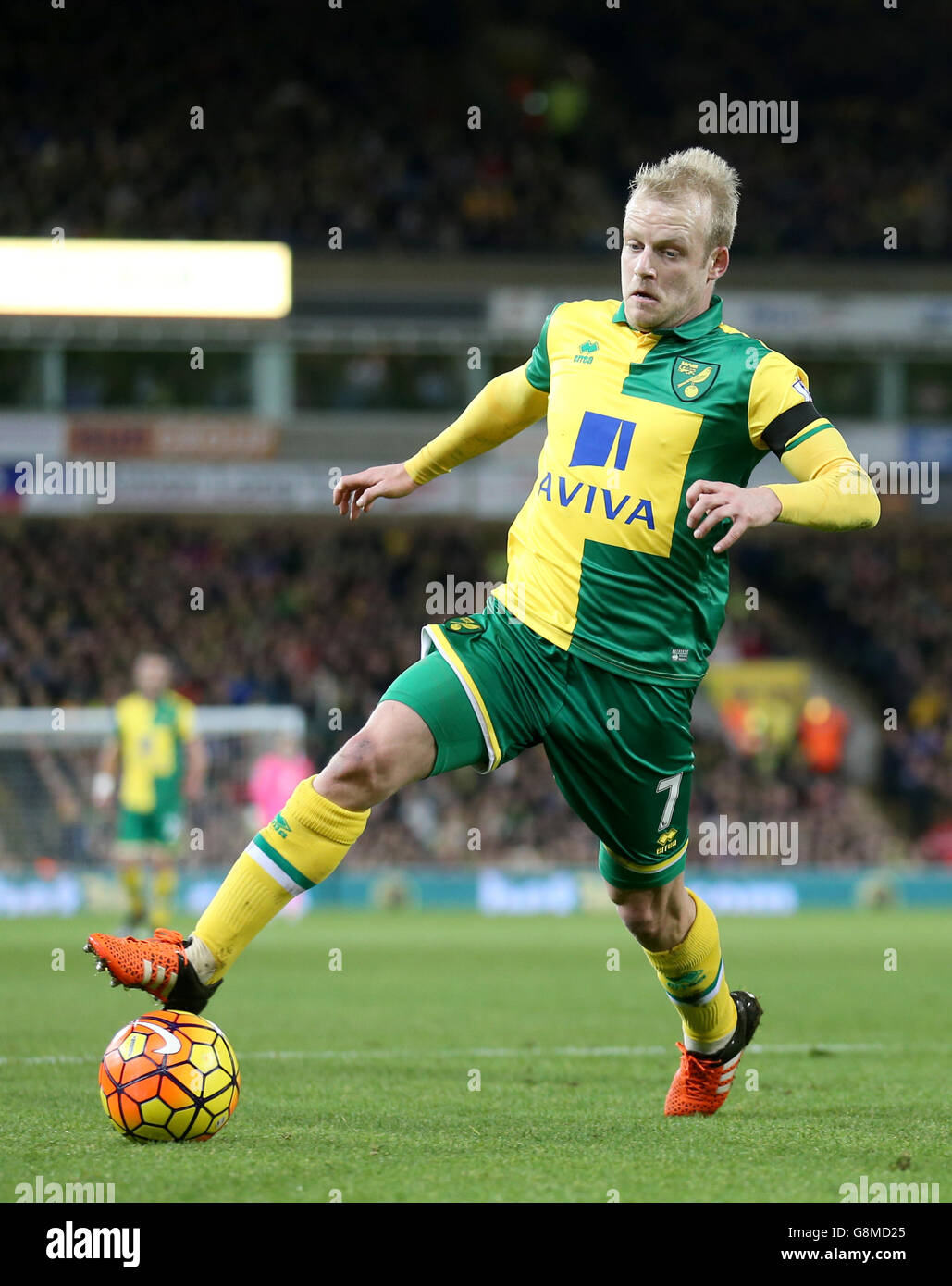 Steven Naismith di Norwich City durante la partita della Barclays Premier League a Carrow Road, Norwich. PREMERE ASSOCIAZIONE foto. Data immagine: Martedì 2 febbraio 2016. Guarda la storia di calcio della PA Norwich. Il credito fotografico dovrebbe essere: Chris Radburn/PA Wire. Foto Stock