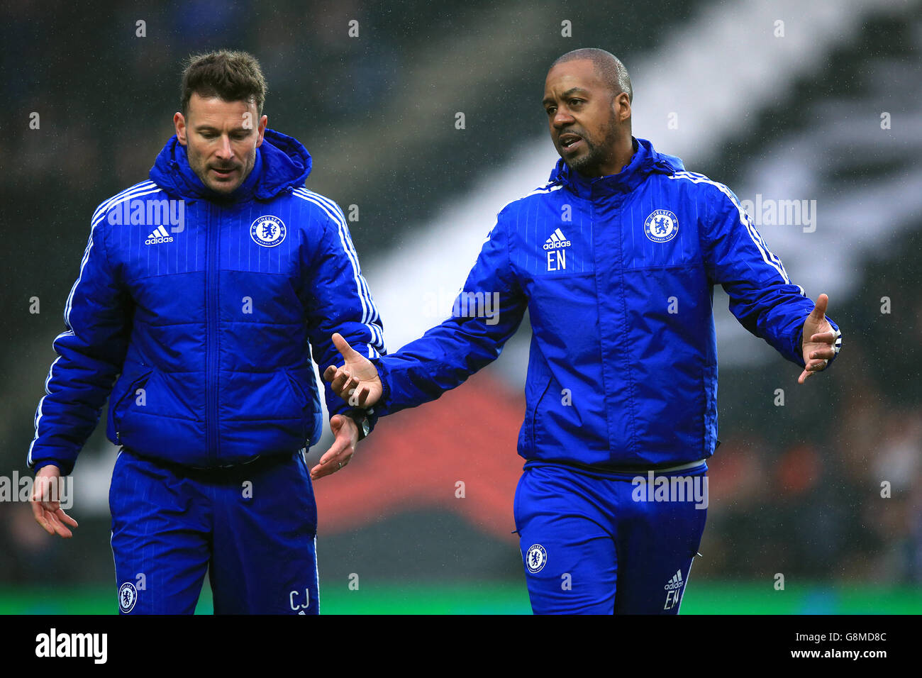 Milton Keynes Dons v Chelsea - Emirates FA Cup - quarto round - Stadium:MK Foto Stock
