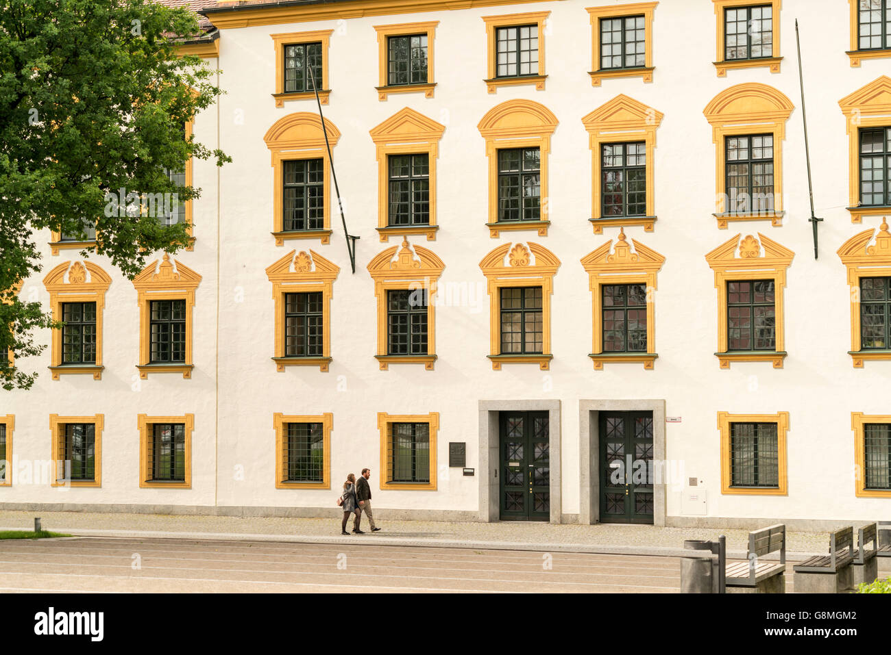 Il Duke-Abbots' Residence a Kempten, Algovia, Baviera, Germania Foto Stock