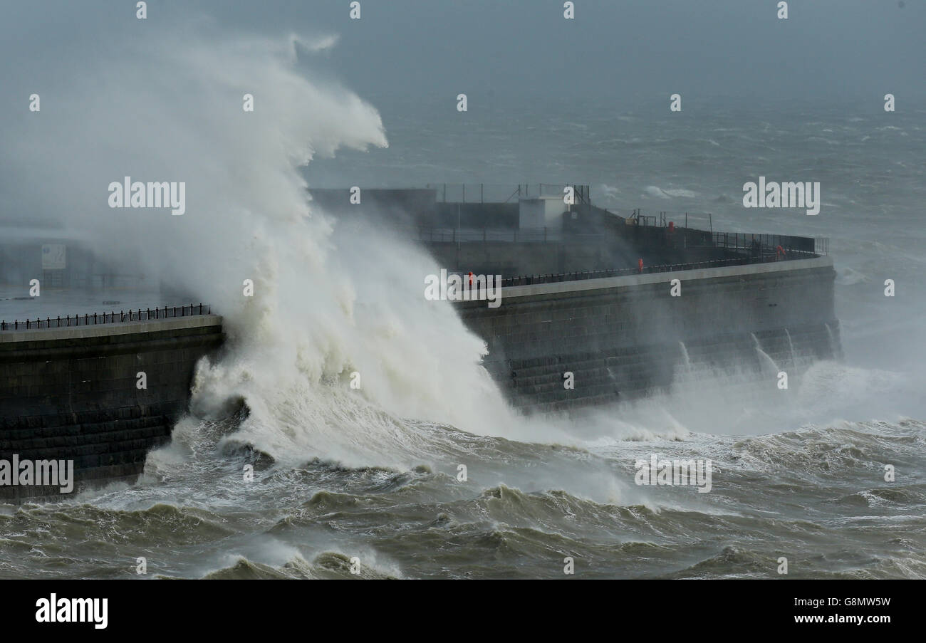 Inverno Meteo 8 Feb 2016 Foto Stock