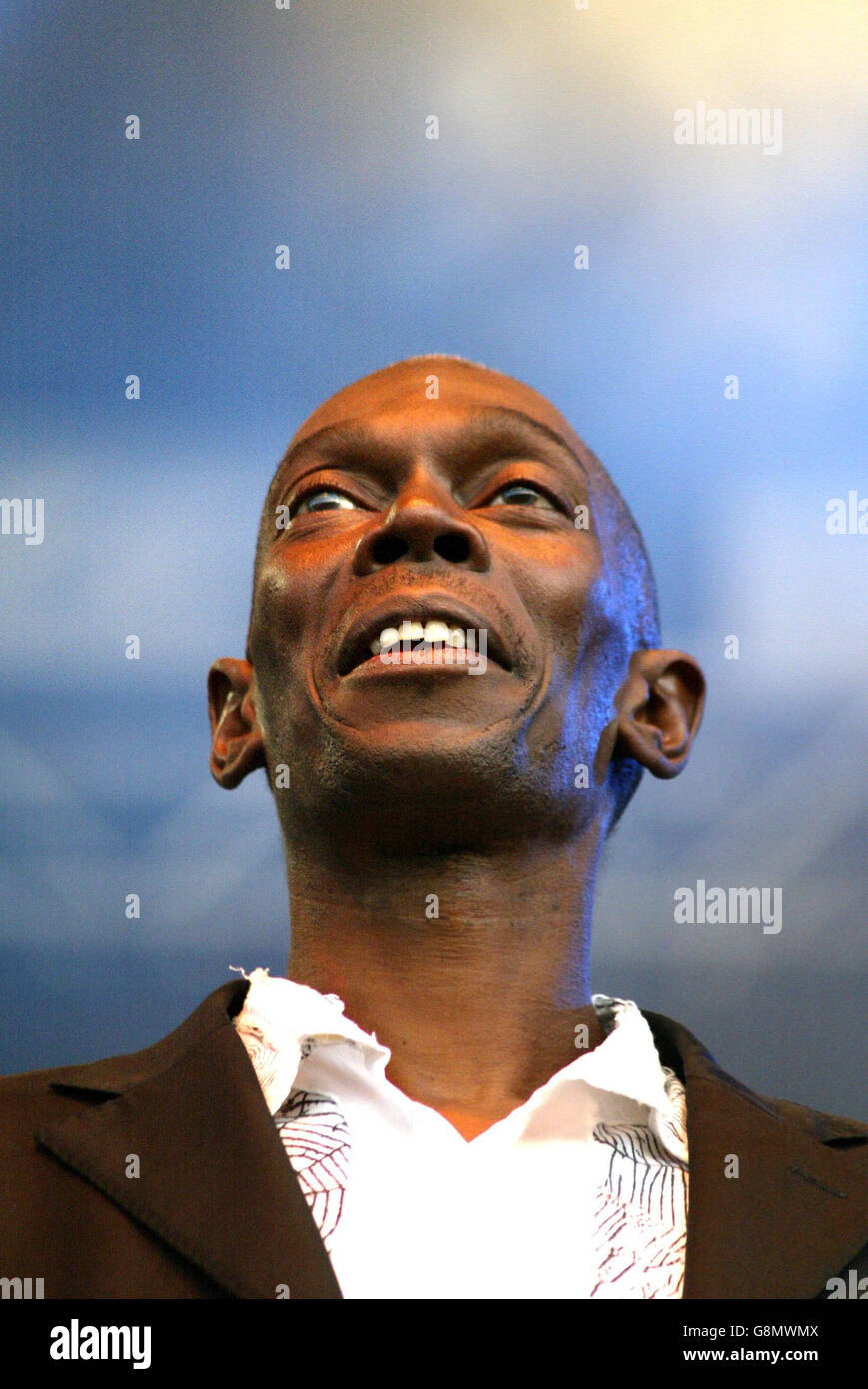 Faithless sul palco ai Giardini Botanici di Belfast, mercoledì 24 agosto 2005 per l'evento Tennents Vital. PREMERE ASSOCIAZIONE foto. Il credito fotografico dovrebbe essere: PA. Foto Stock