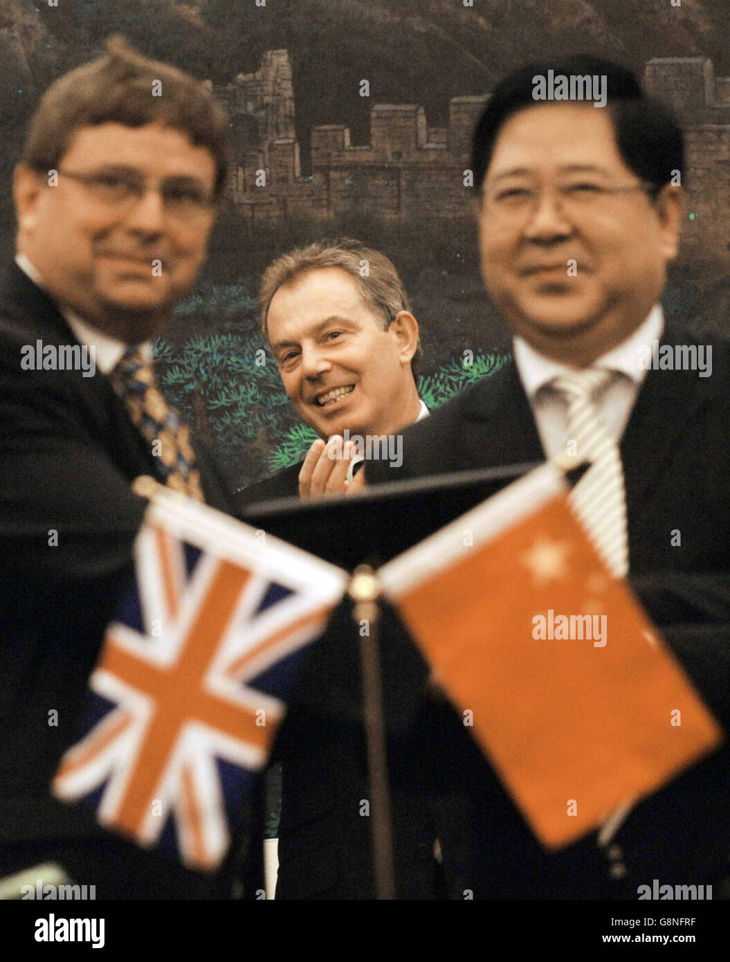 La politica di Blair 1 Foto Stock