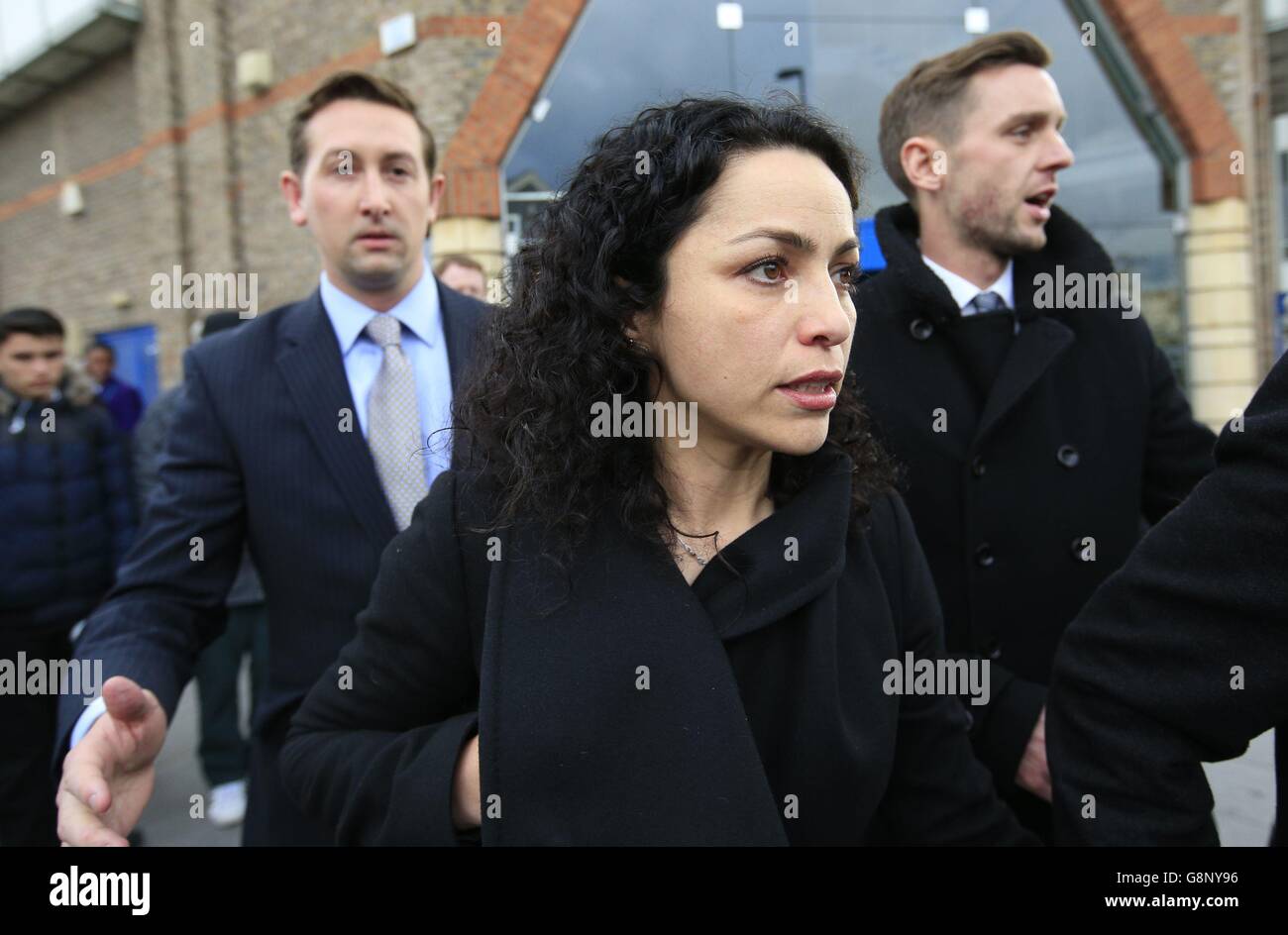 Eva Carneiro tribunal Foto Stock
