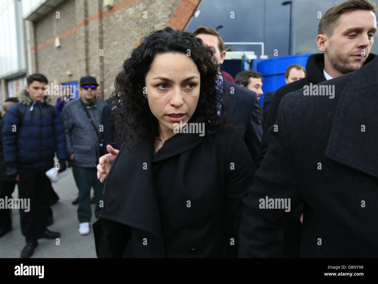 Eva Carneiro tribunal Foto Stock