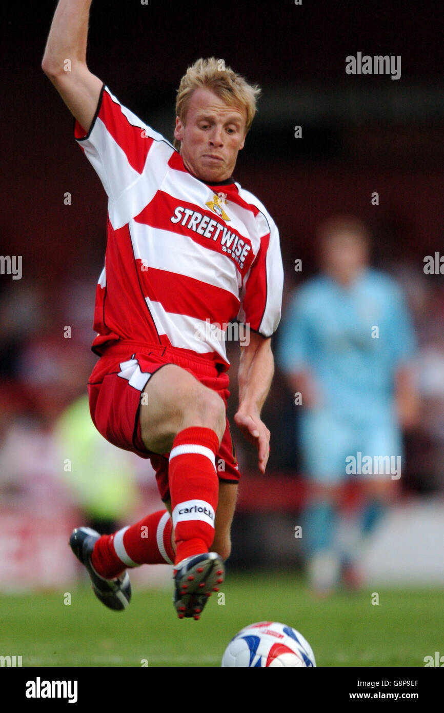 Calcio - amichevole - Doncaster Rovers v Notts County - Earth Stadium. Ricky Ravenhill, Doncaster Rovers' Foto Stock