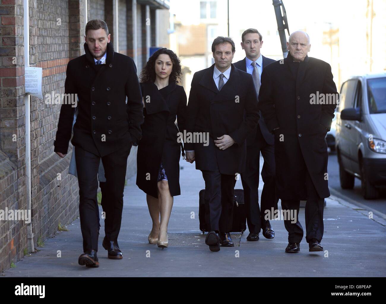 Eva Carneiro tribunal Foto Stock