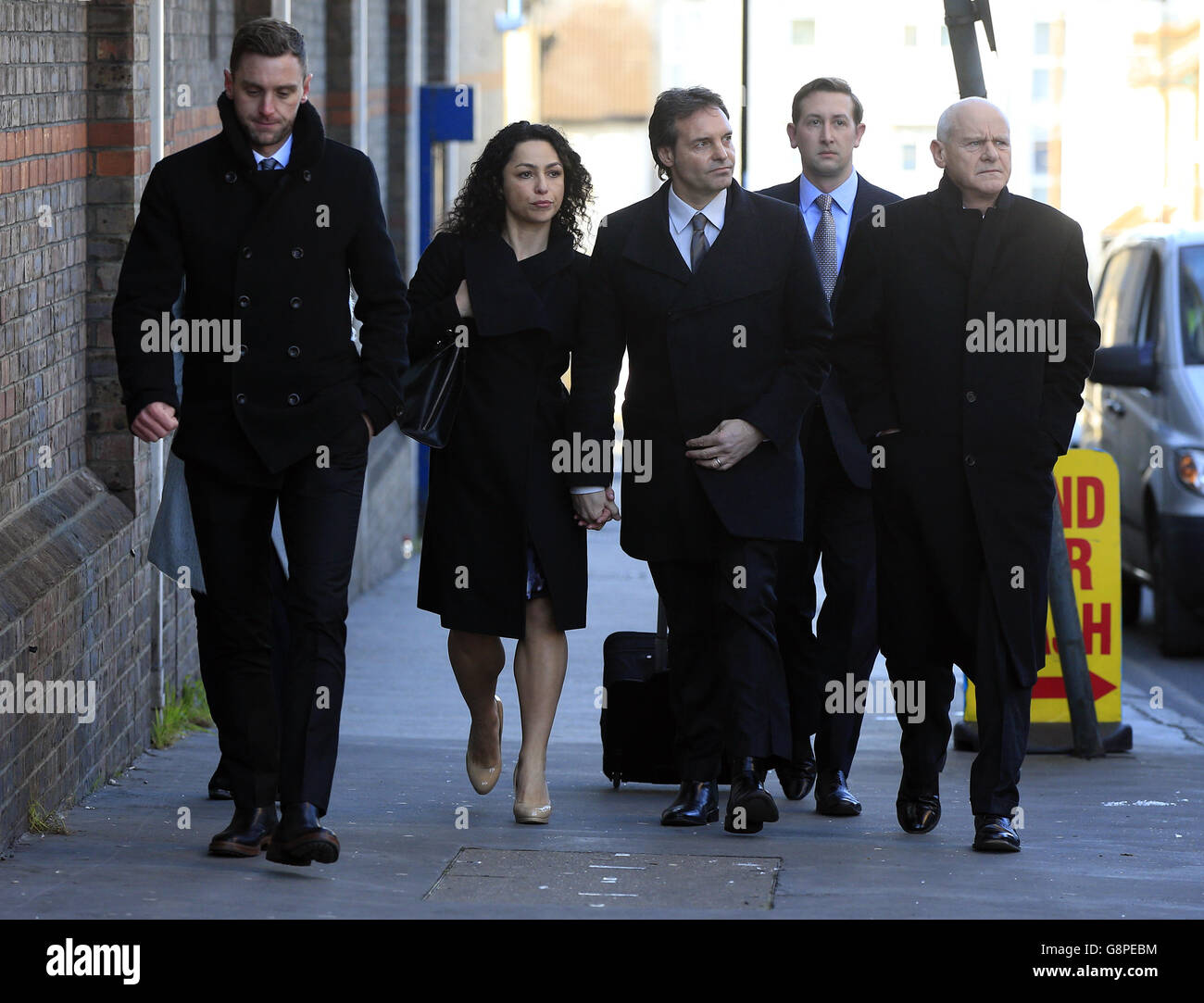 Eva Carneiro tribunal Foto Stock