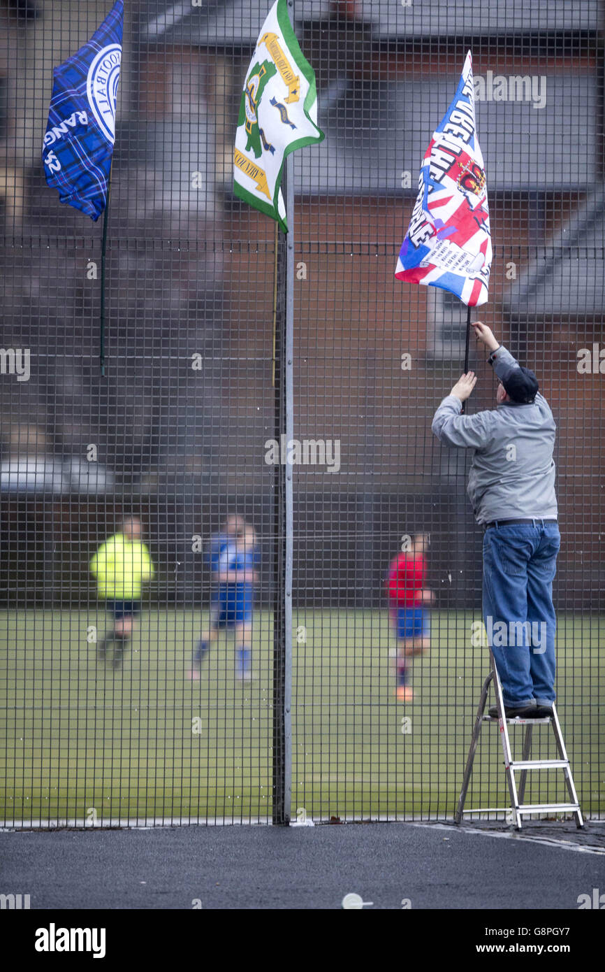 Rangers v Greenock Morton - Ladbrokes campionato scozzese - Ibrox Stadium Foto Stock