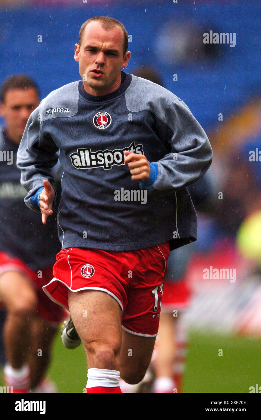 Calcio - fa Barclays Premiership - Birmingham City v Charlton Athletic - St Andrews. Danny Murphy di Charlton Athletic Foto Stock