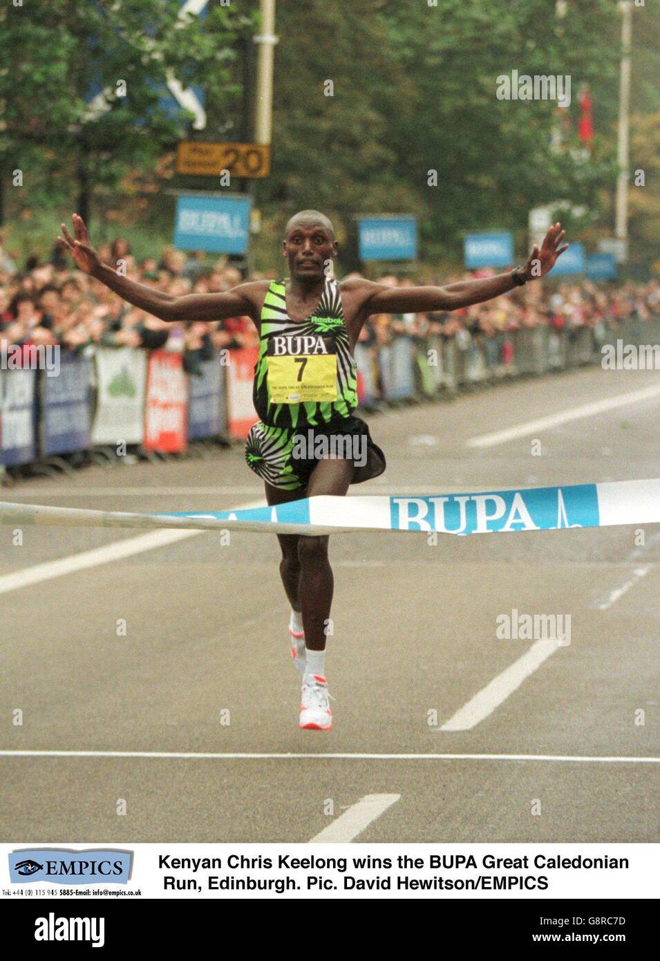 Atletica - BUPA grande Caledonian eseguire, Edimburgo Foto Stock