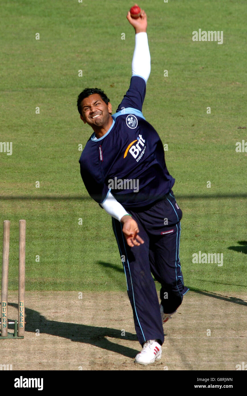 Cricket - Frazzell County Championship - Divisione uno - Surrey / Hampshire - The Brit Oval. Nayan Doshi, Surrey Foto Stock