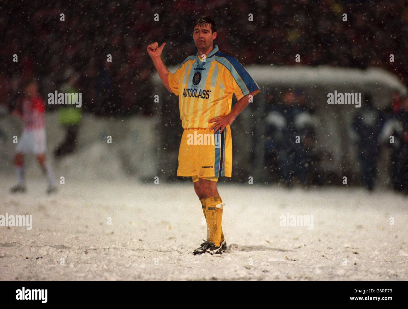 Calcio - Coppa delle Coppe europee - secondo turno prima tappa - Tromso v Chelsea. Steve Clarke, Chelsea Foto Stock