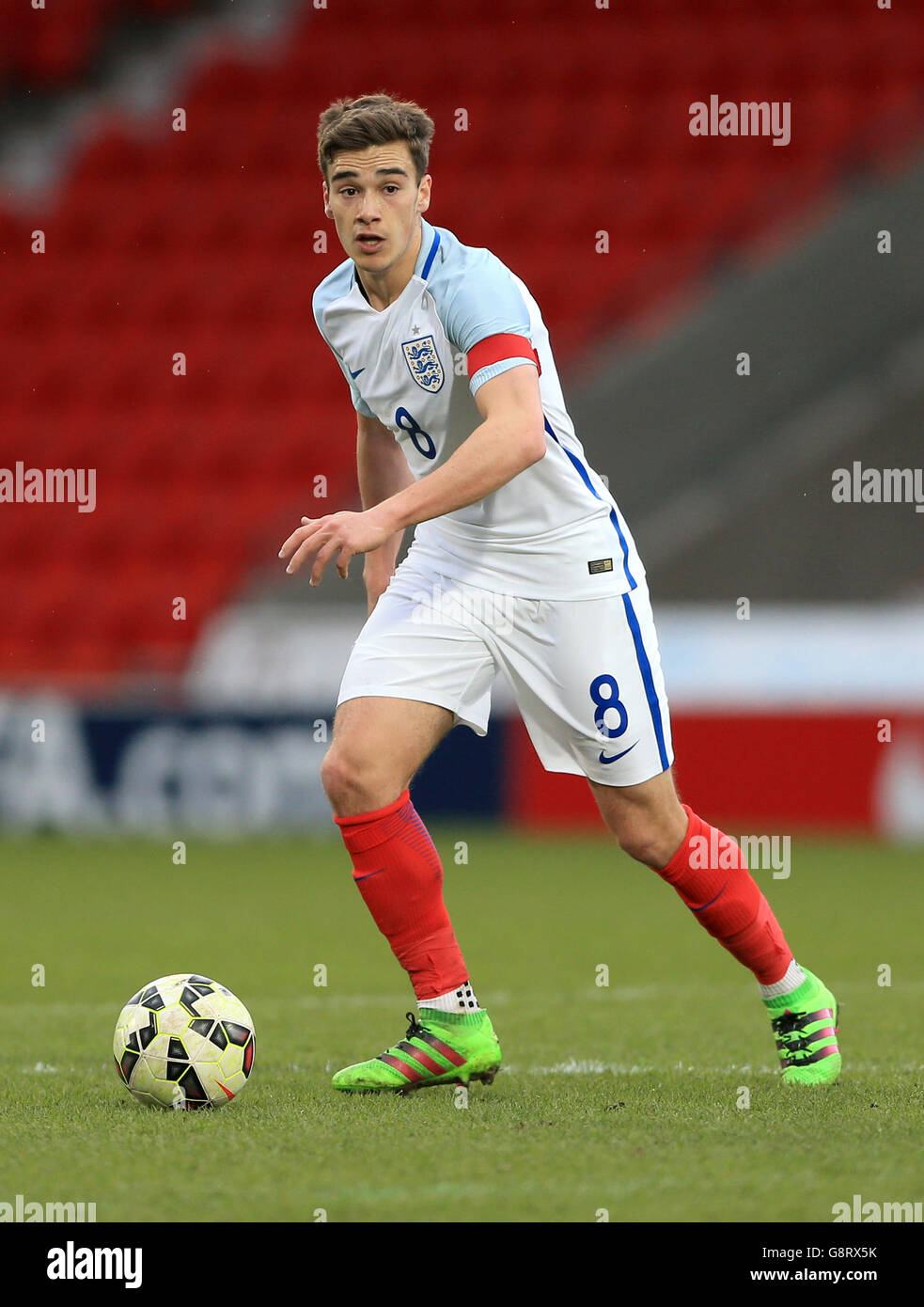Inghilterra U20 contro Canada U20 - Under-20 International - Keepmoat Stadium. Harry Winks dell'Inghilterra Foto Stock