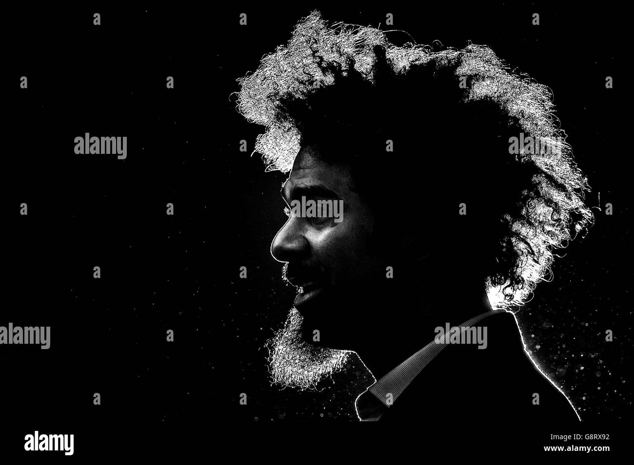 David Haye Conferenza stampa - Londra Foto Stock