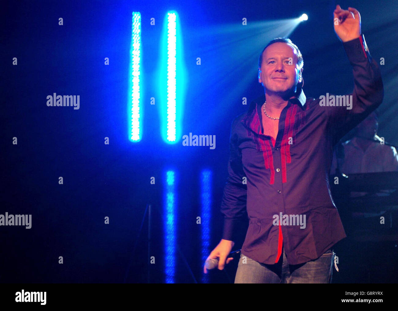 SHOWBIZ Simple Minds 5 Foto Stock