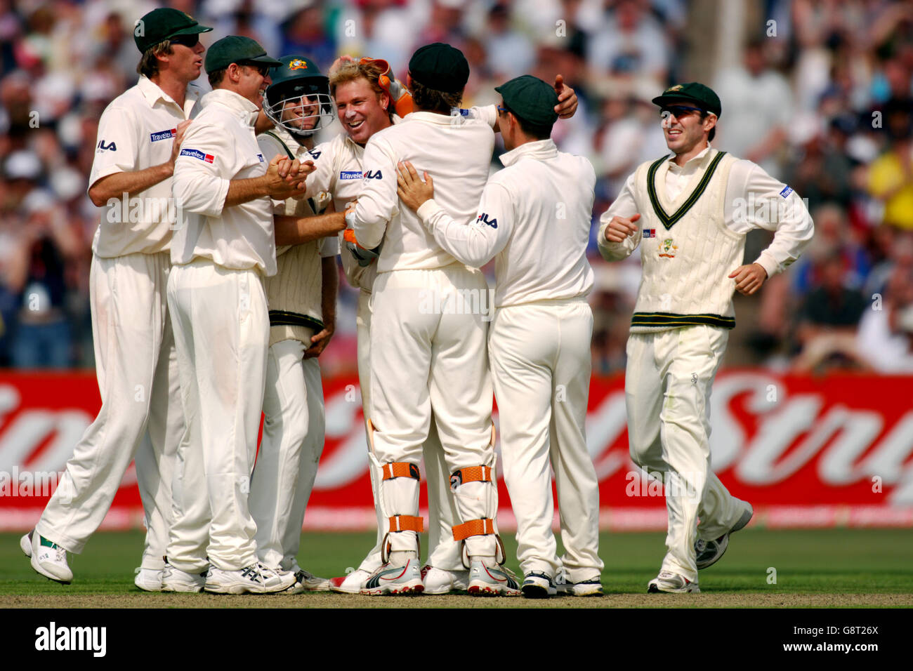 Cricket - le ceneri - npower terza prova - Inghilterra v Australia - Old Trafford Foto Stock