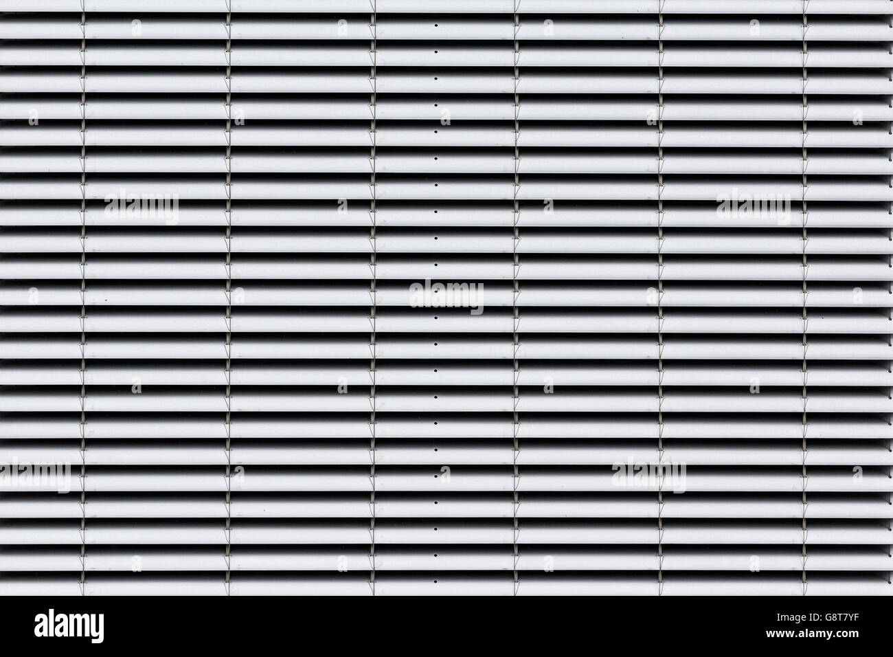 Persiana grigio Sfondo - tendine / Otturatore Foto Stock