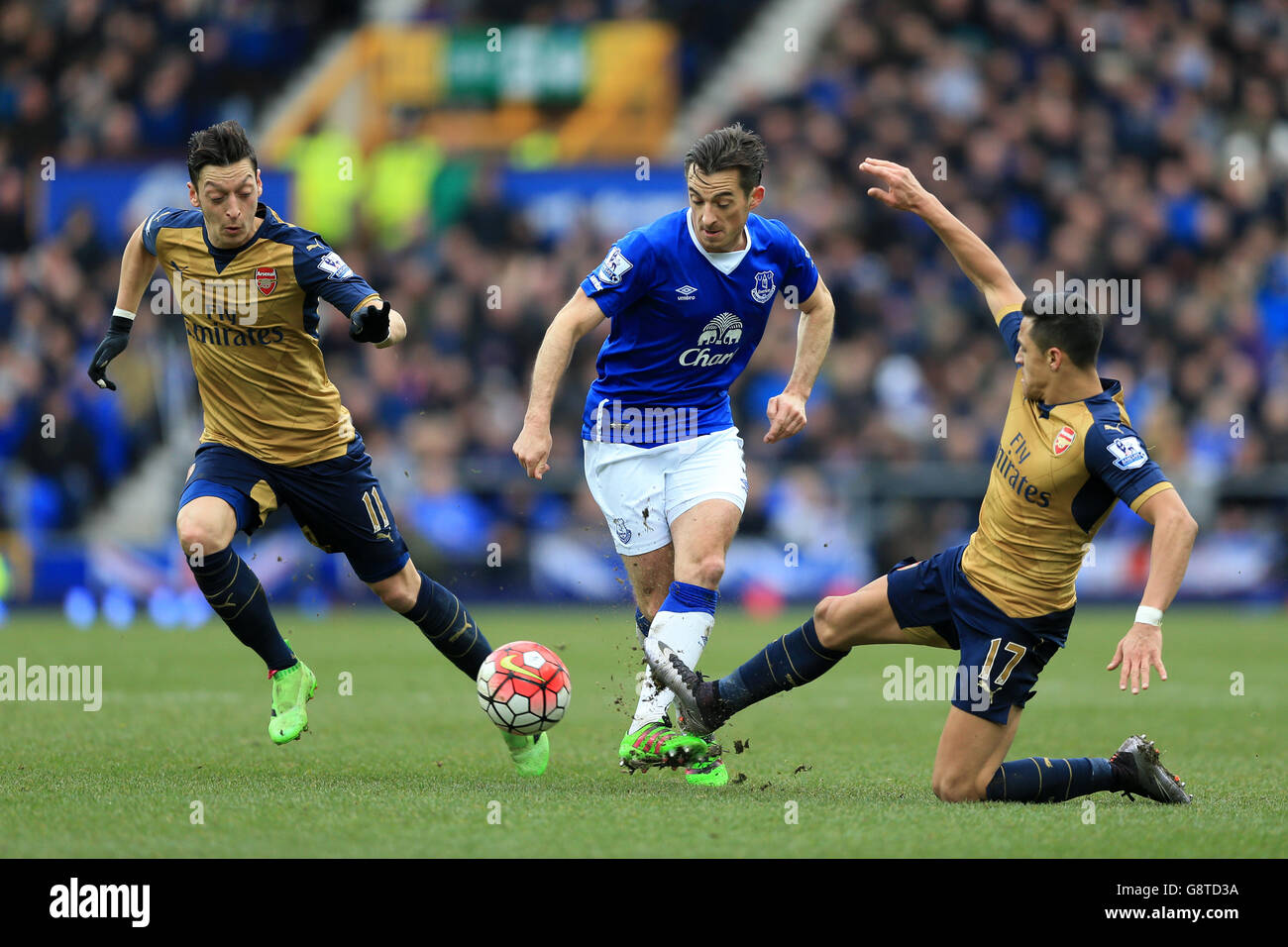 Everton v Arsenal - Barclays Premier League - Goodison Park Foto Stock