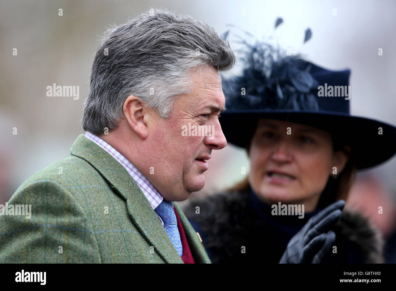 2016 Festival di Cheltenham - Gold Cup Day - Ippodromo di Cheltenham. Paul Nicholls, allenatore Foto Stock