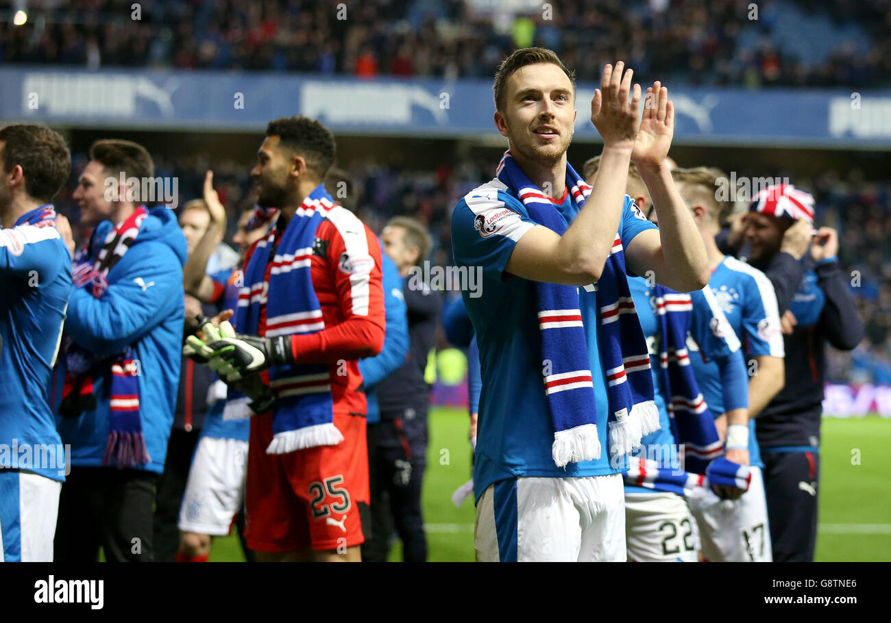 Rangers v Dumbarton - Ladbrokes campionato scozzese - Ibrox Stadium Foto Stock