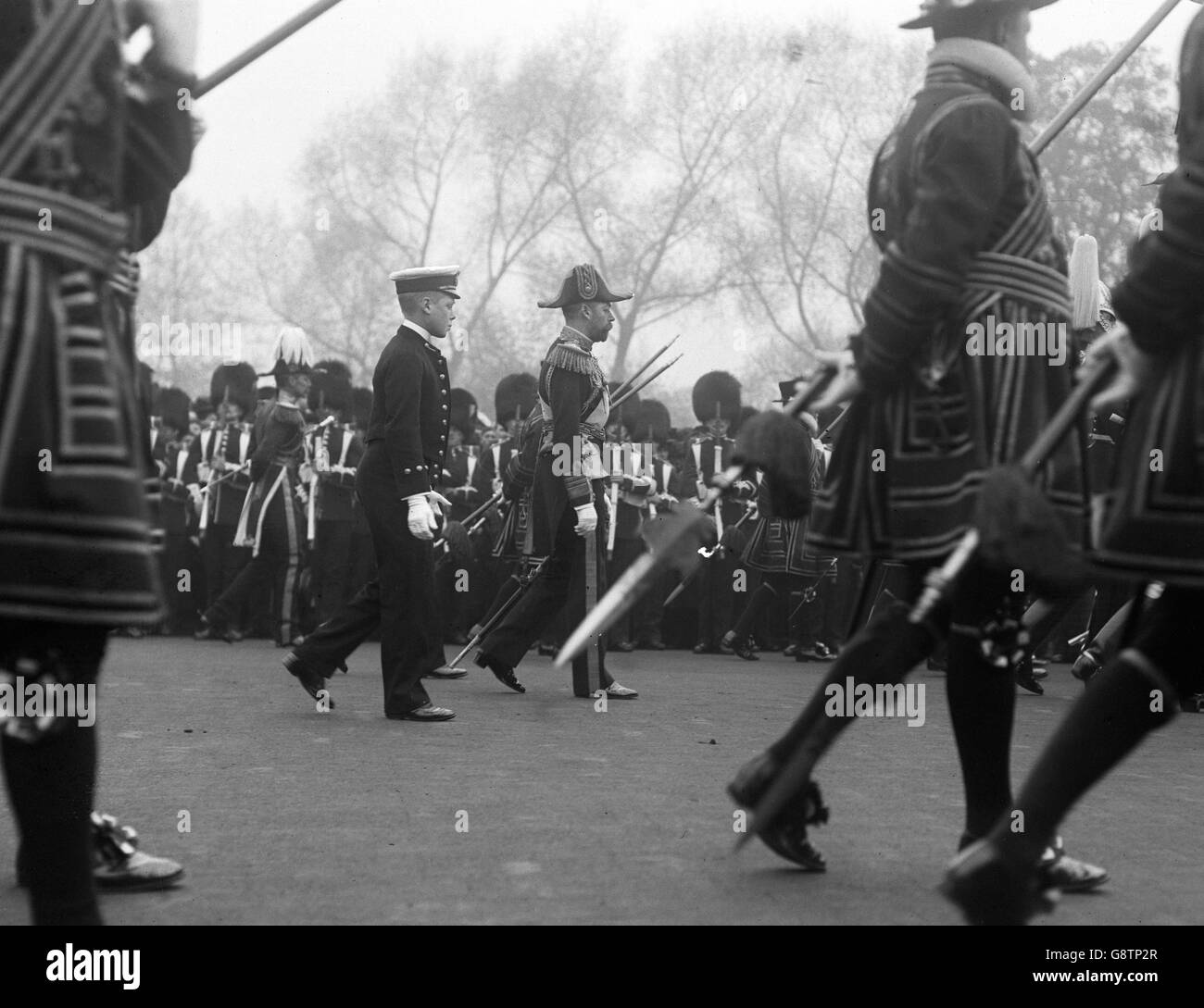 Il re Edoardo VII Funerale Foto Stock